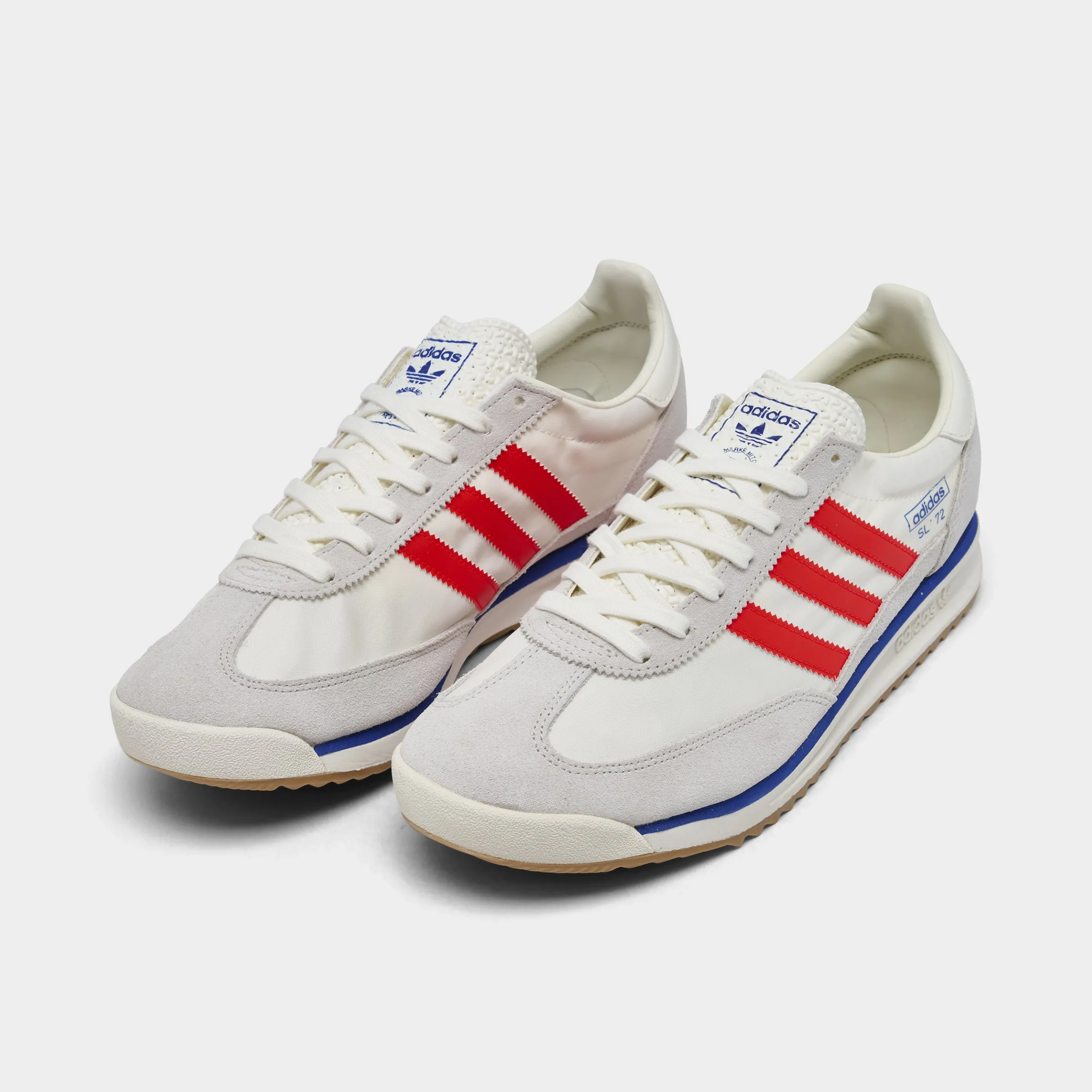 adidas SL 72 RS White / Red - Blue Comfort solution
