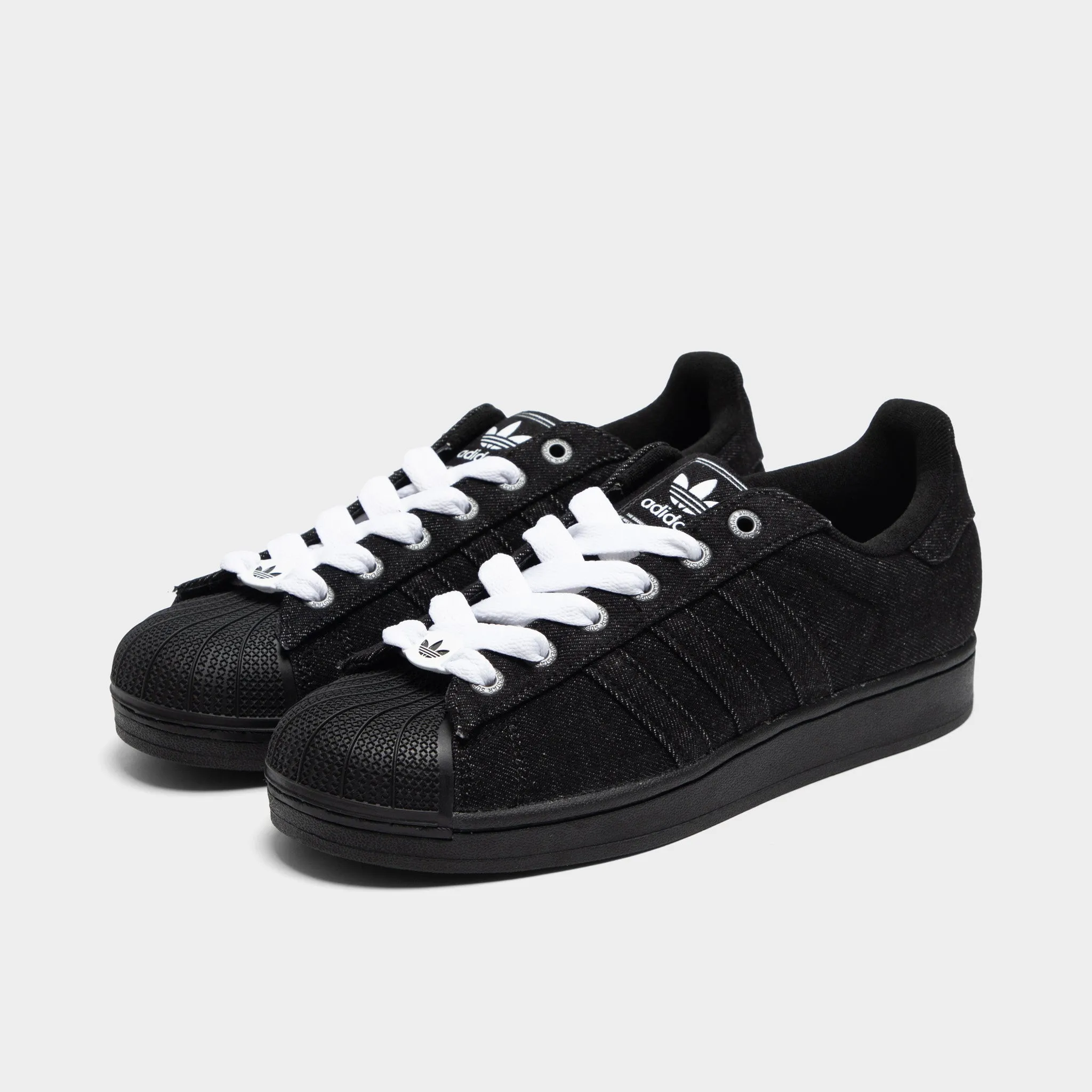 Ultra Cushioned Sole adidas Superstar II Black / Black - White