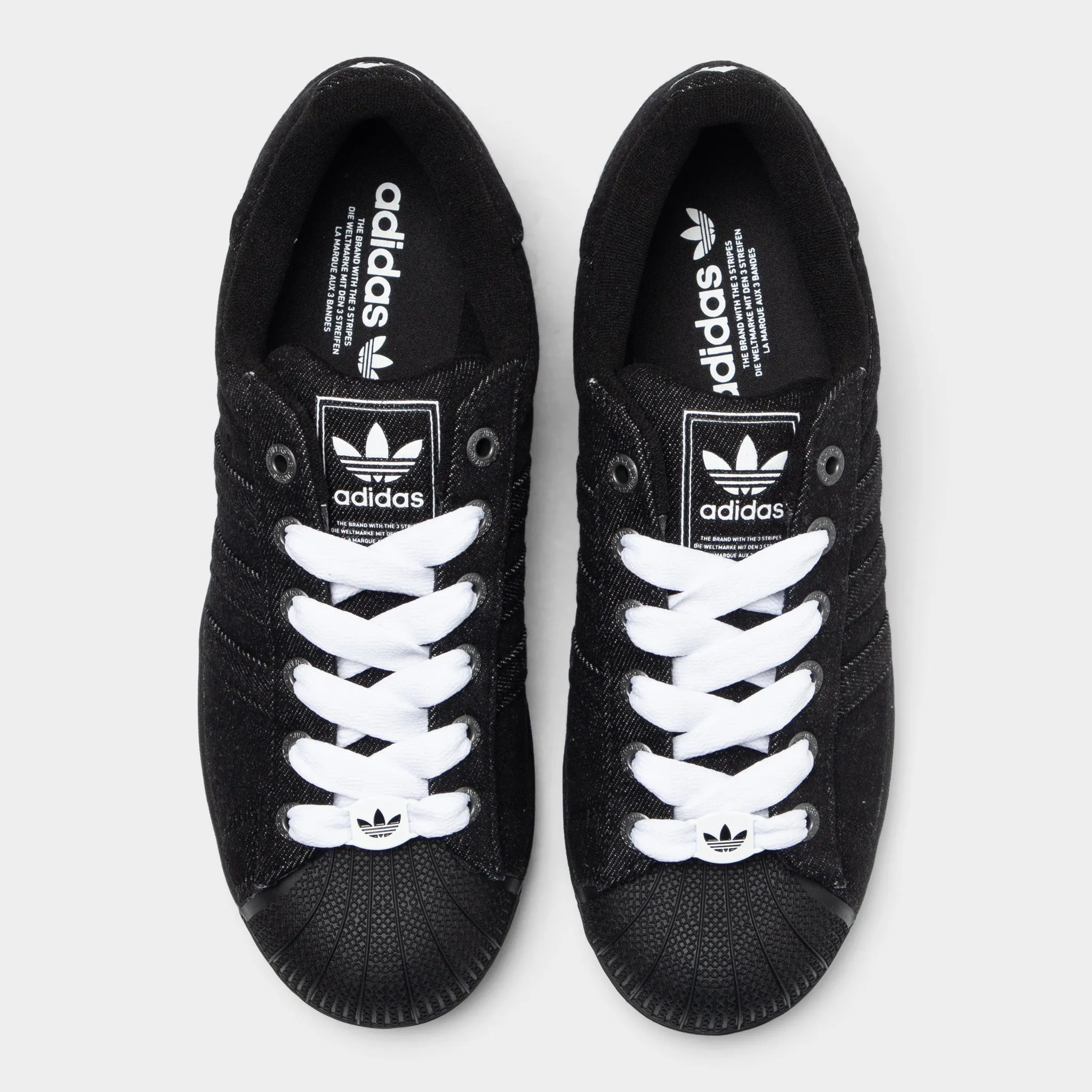 adidas Superstar II Black / Black - White Cool Streetwear