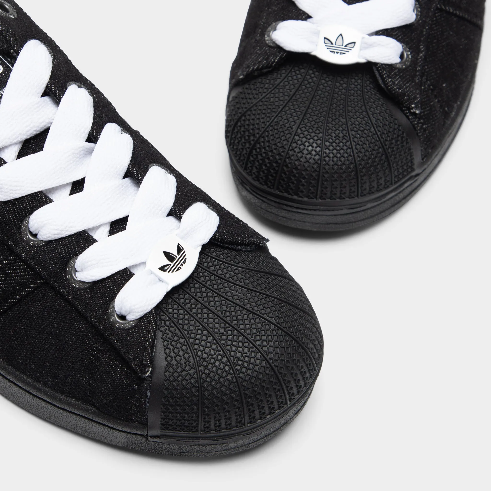 Light support adidas Superstar II Black / Black - White