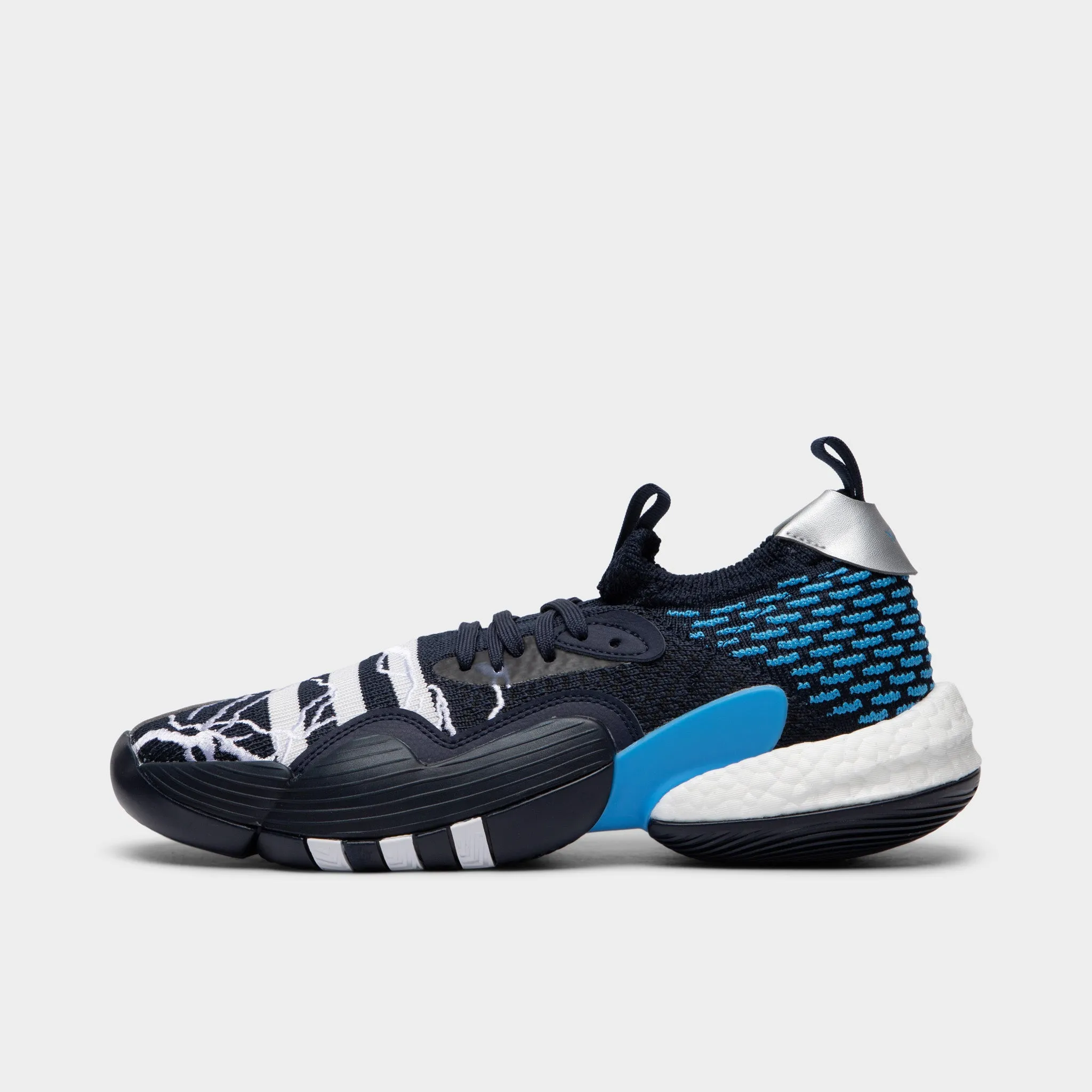 adidas Trae Young 2 Legend Ink / Cloud Ink - Pulse Blue Elastic Bands Flex Midsole Pad
