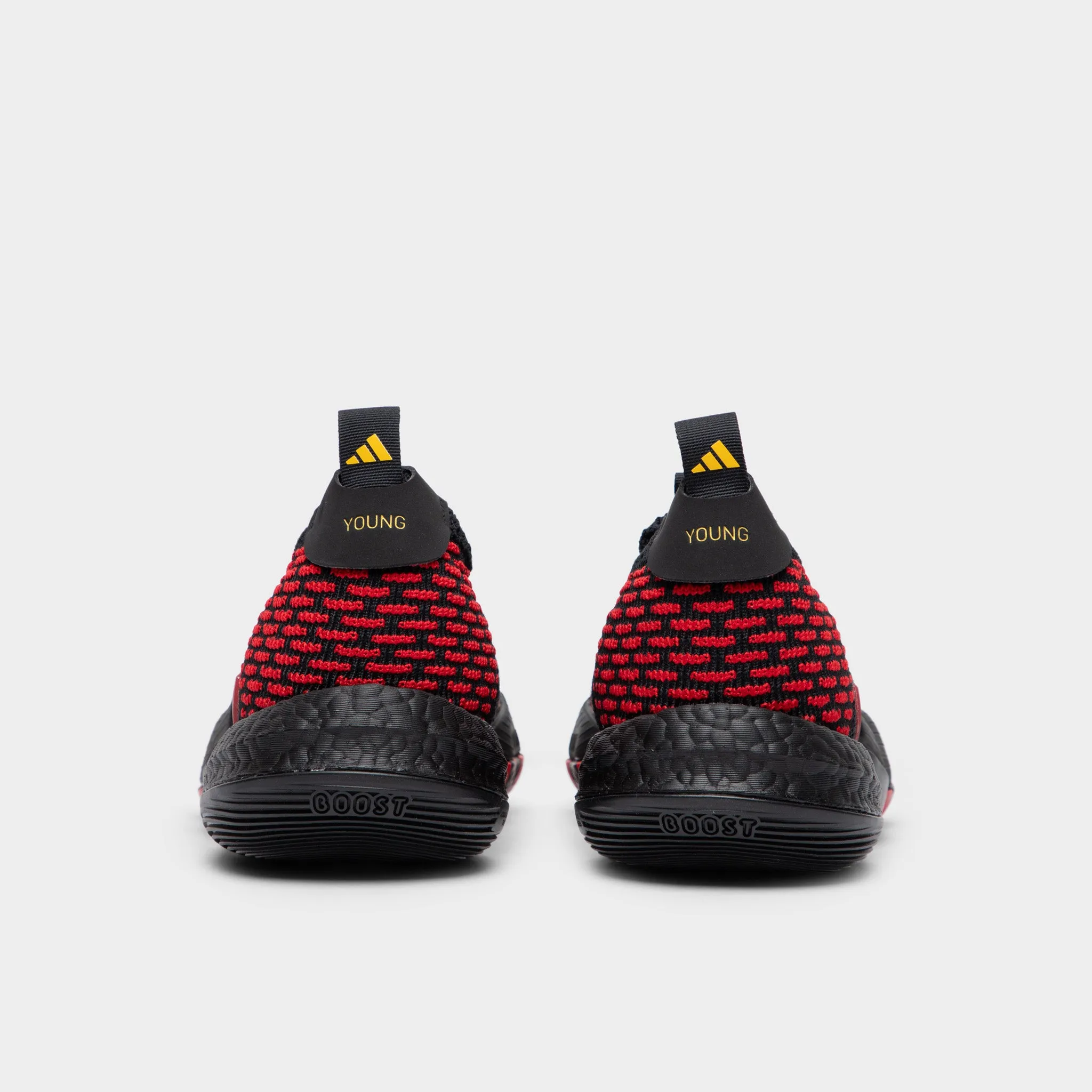 Zonal Breathability Roll Guard adidas Trae Young 2.0 Core Black / Better Scarlet - Bold Gold