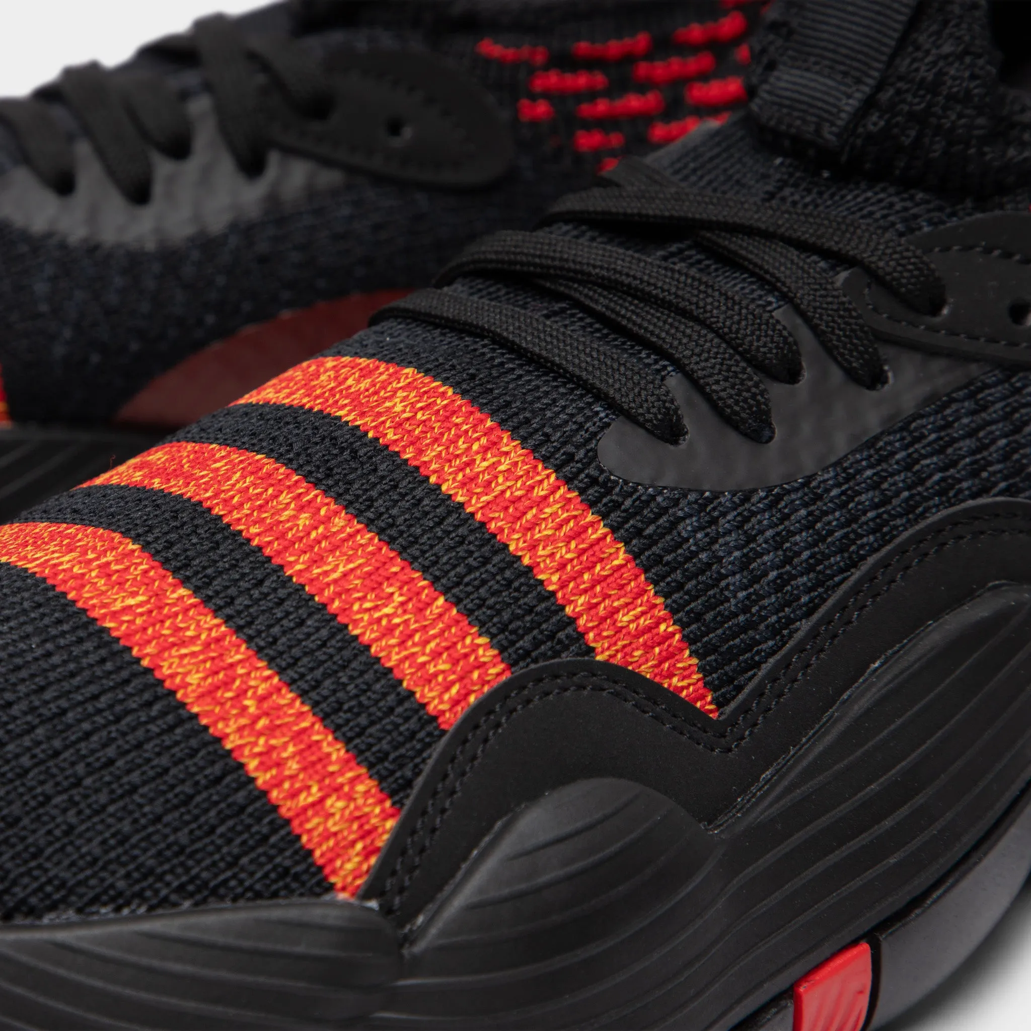Long Wear Quick Dry Inner Fabric adidas Trae Young 2.0 Core Black / Better Scarlet - Bold Gold