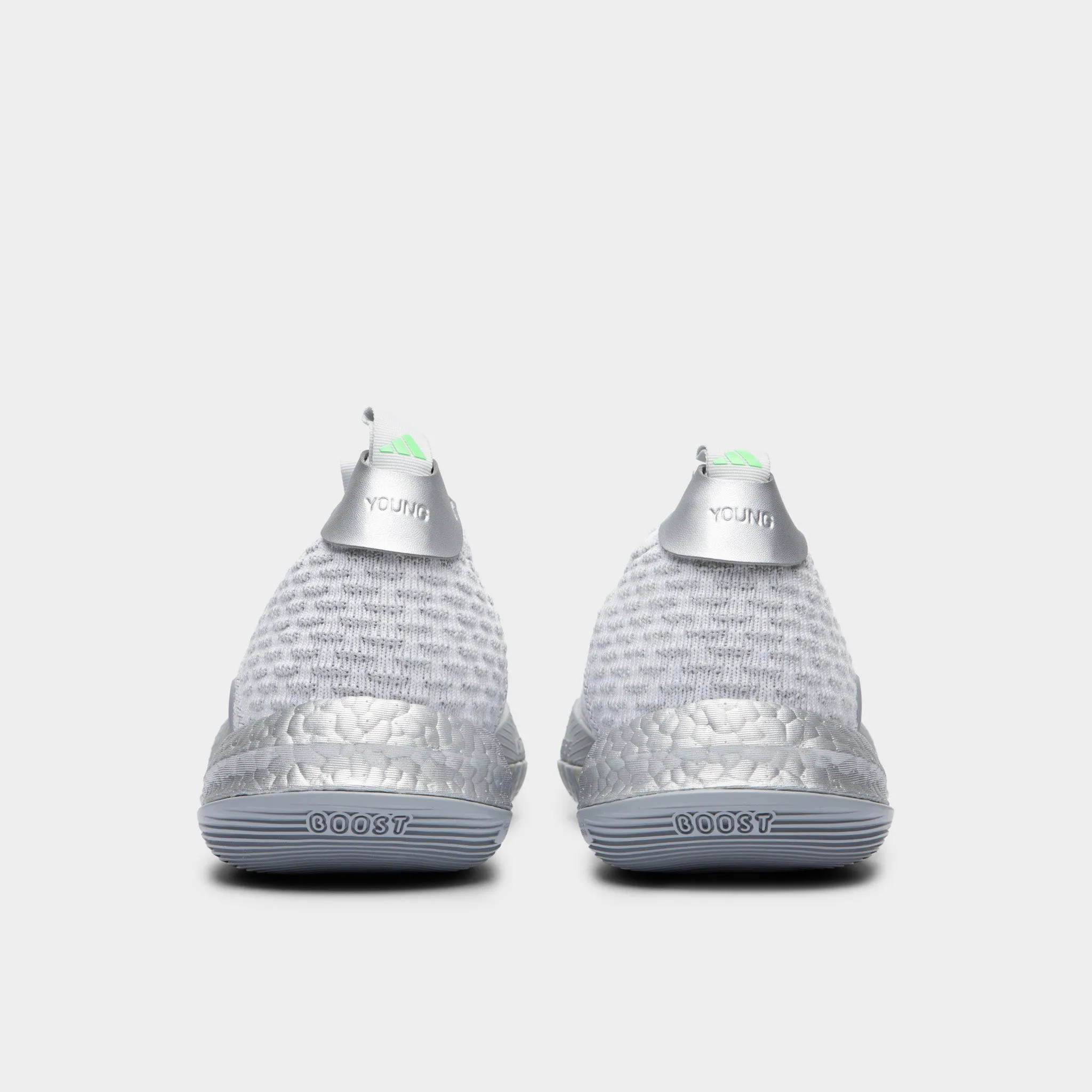 Thermal Regulating Insoles Leather Material adidas Trae Young 2.0 Dash Grey / Halo Silver - Metallic Silver
