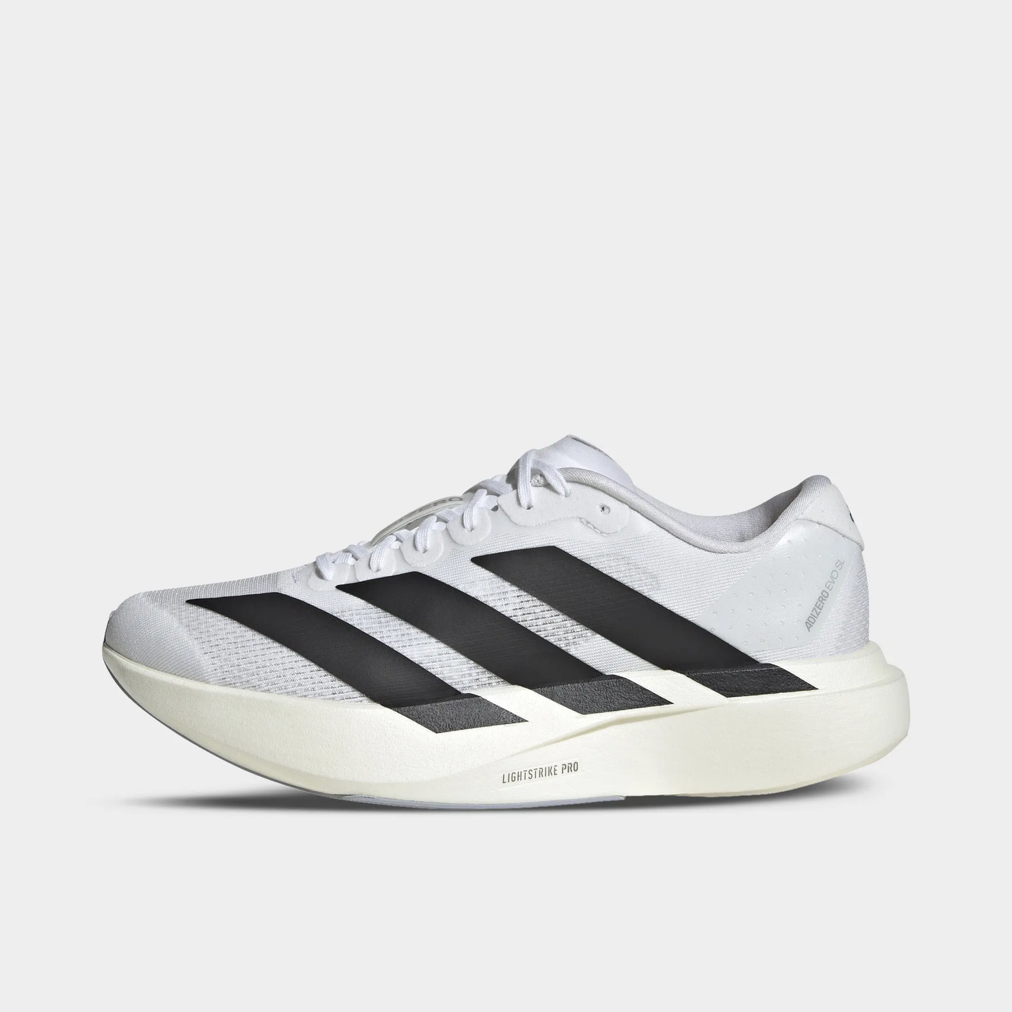 adidas Women's Adizero EVO SL White / Black - White Durable Form Arch Secure