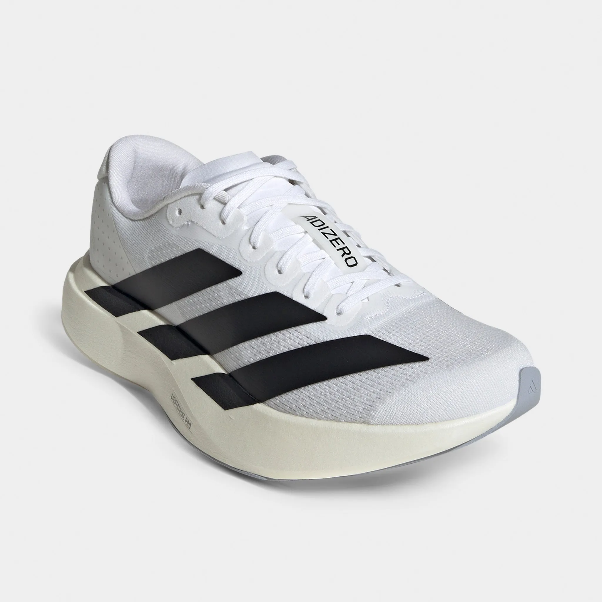 Zero drop Comfortable Midfoot adidas Women's Adizero EVO SL White / Black - White