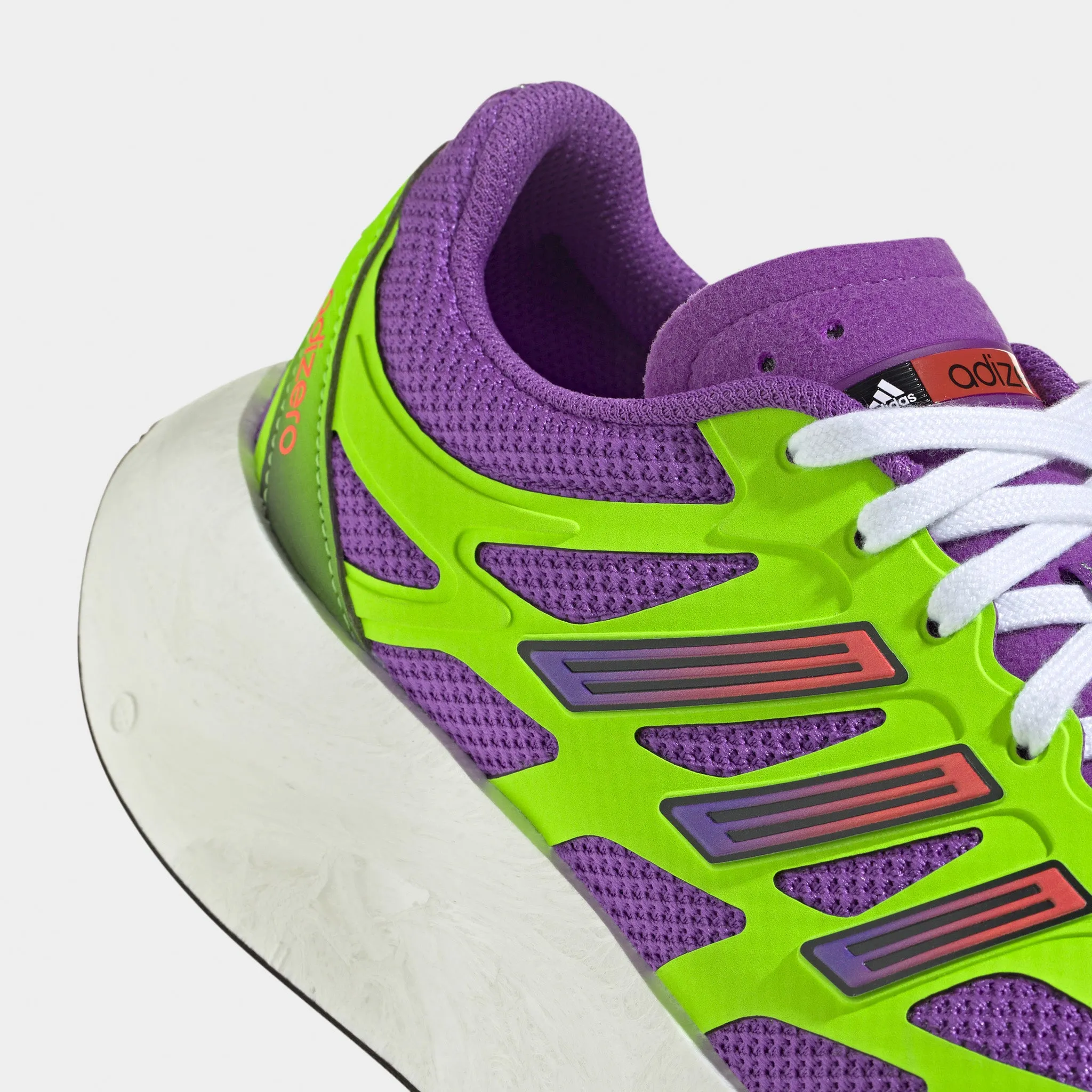 adidas Women's Aruku Green / Purple - White Fashion Basics Hexagonal Grip Tread
