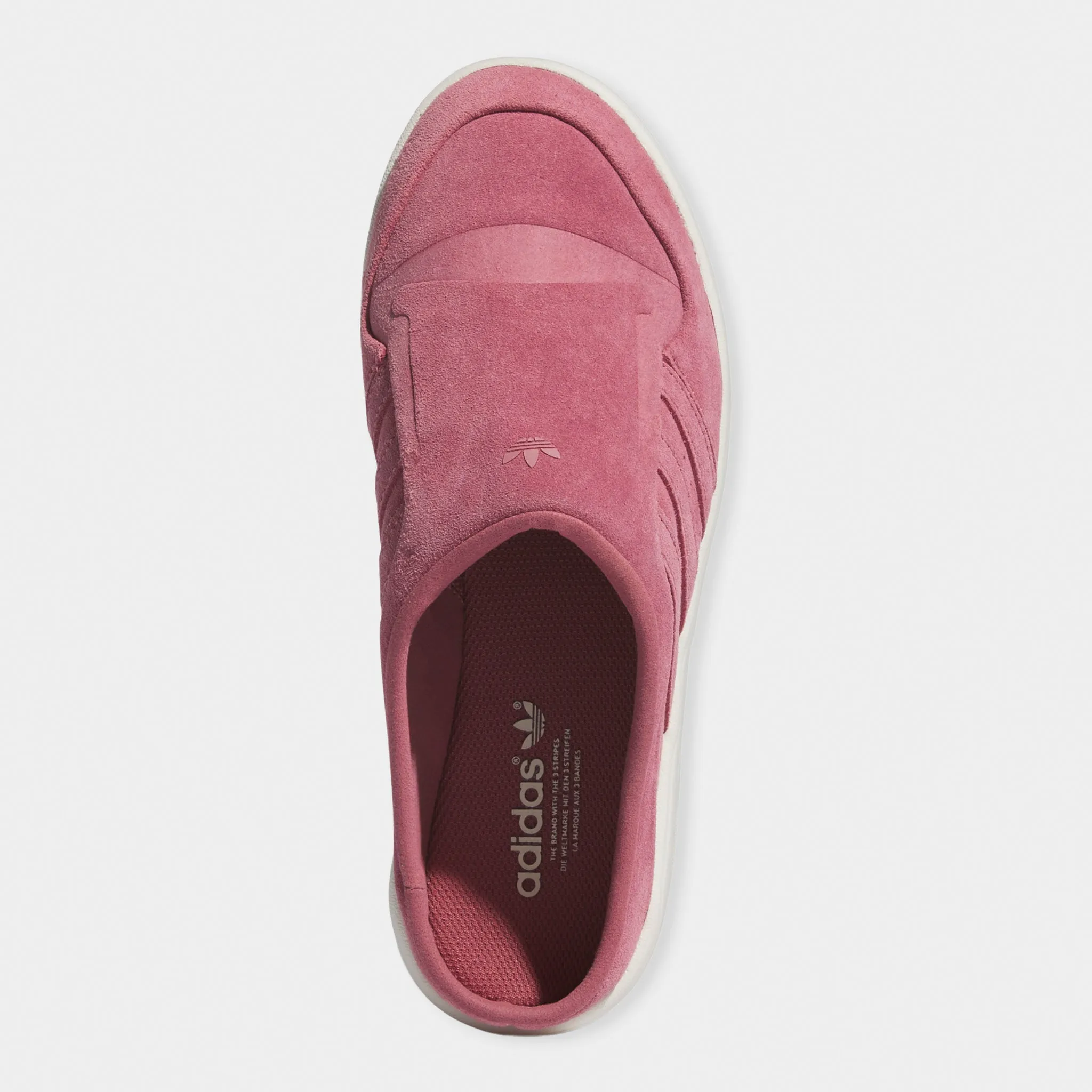 adidas Women's Rivalry Mule Red / Red - White Smooth Curve