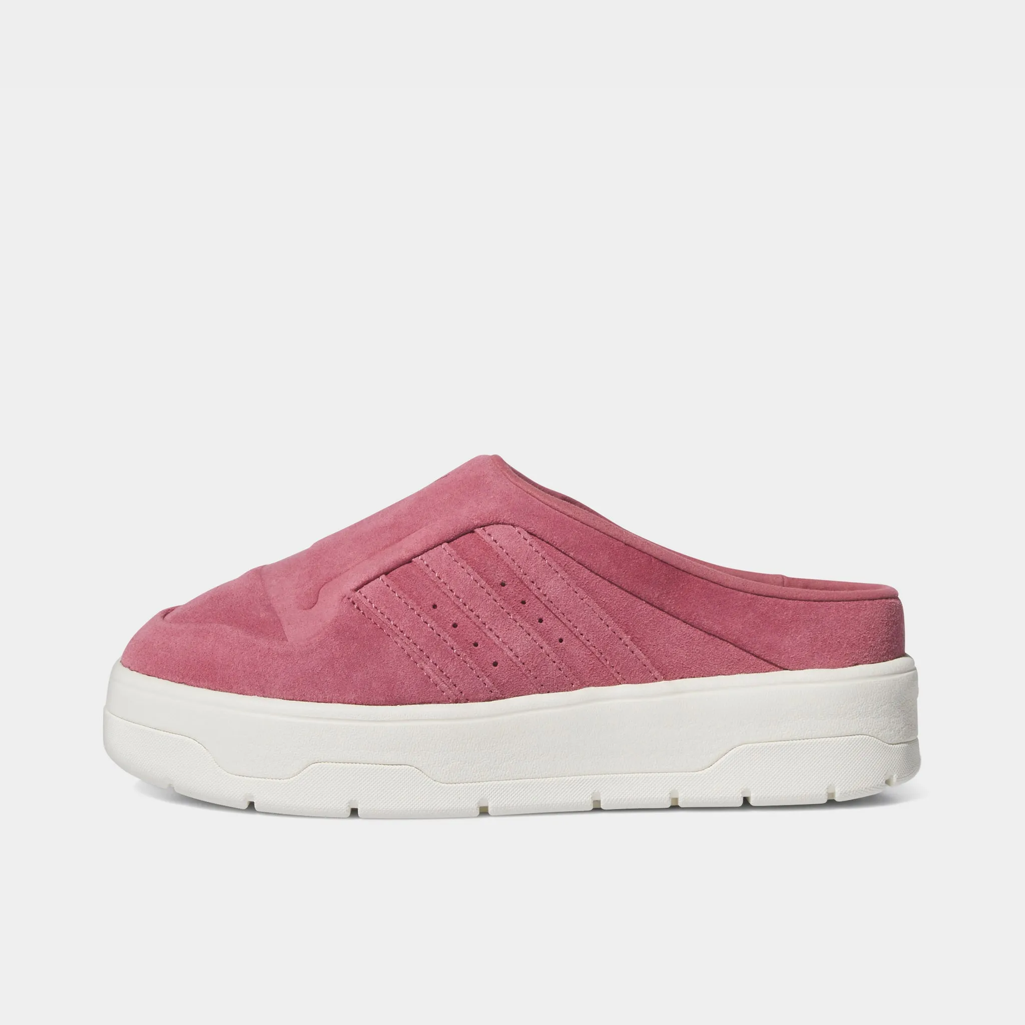 Oversized Tongue adidas Women's Rivalry Mule Red / Red - White