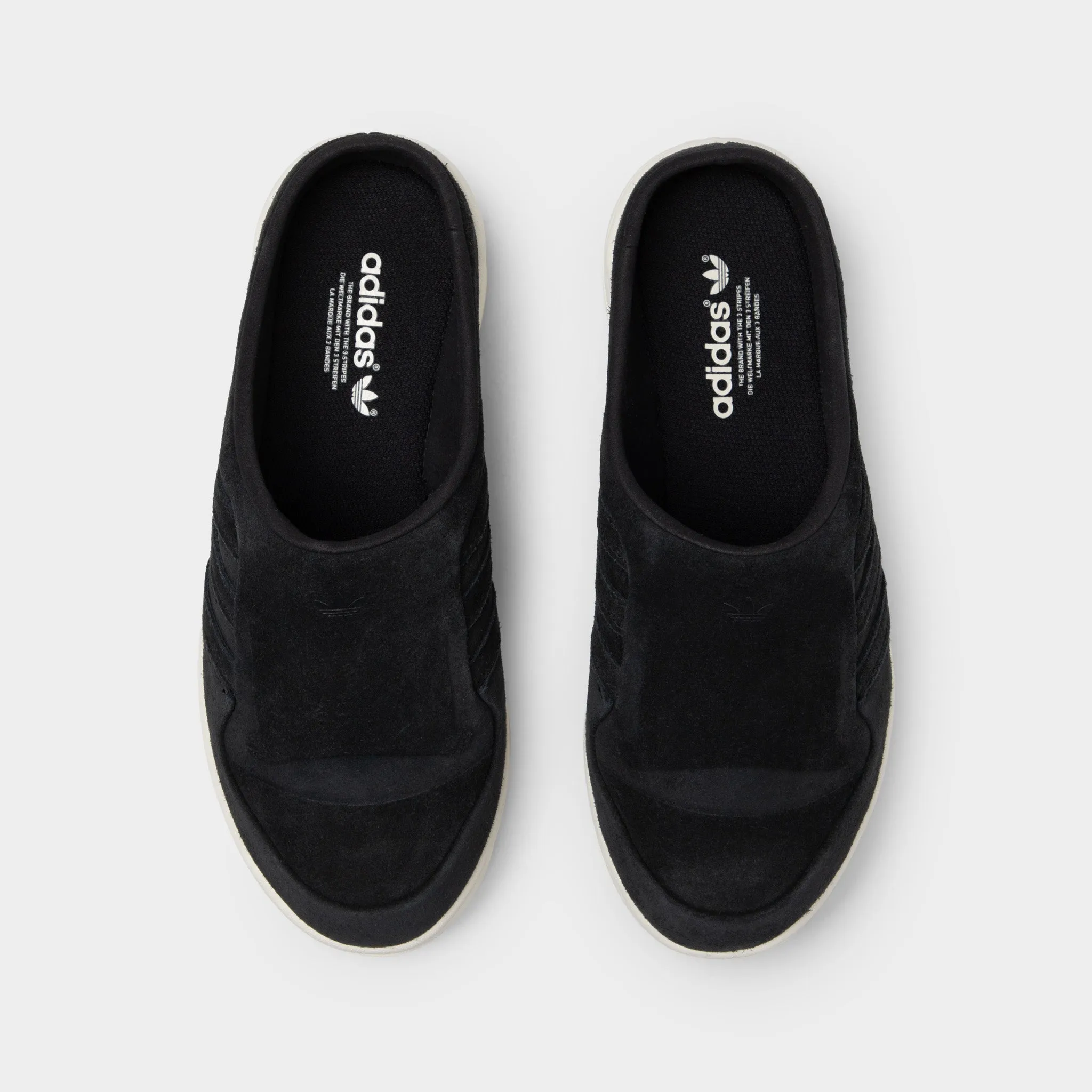 adidas Women's Rivarly Mule Core Black / Off White Built For Speed Fashion Forward