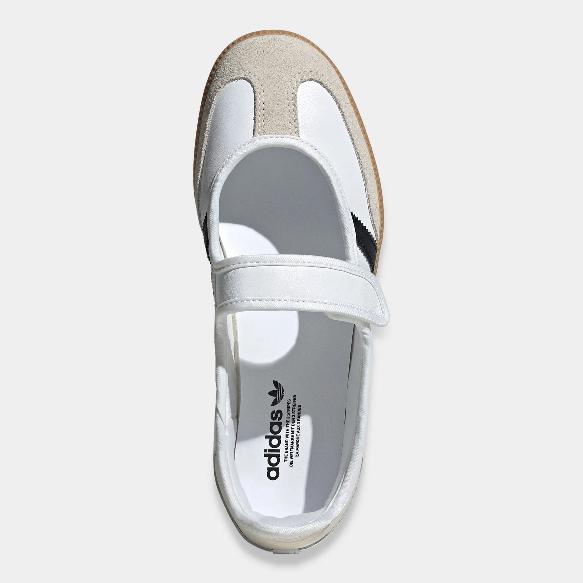 adidas Women's Samba Jane White / Alumina - Core Black All-purpose sole Running Ease