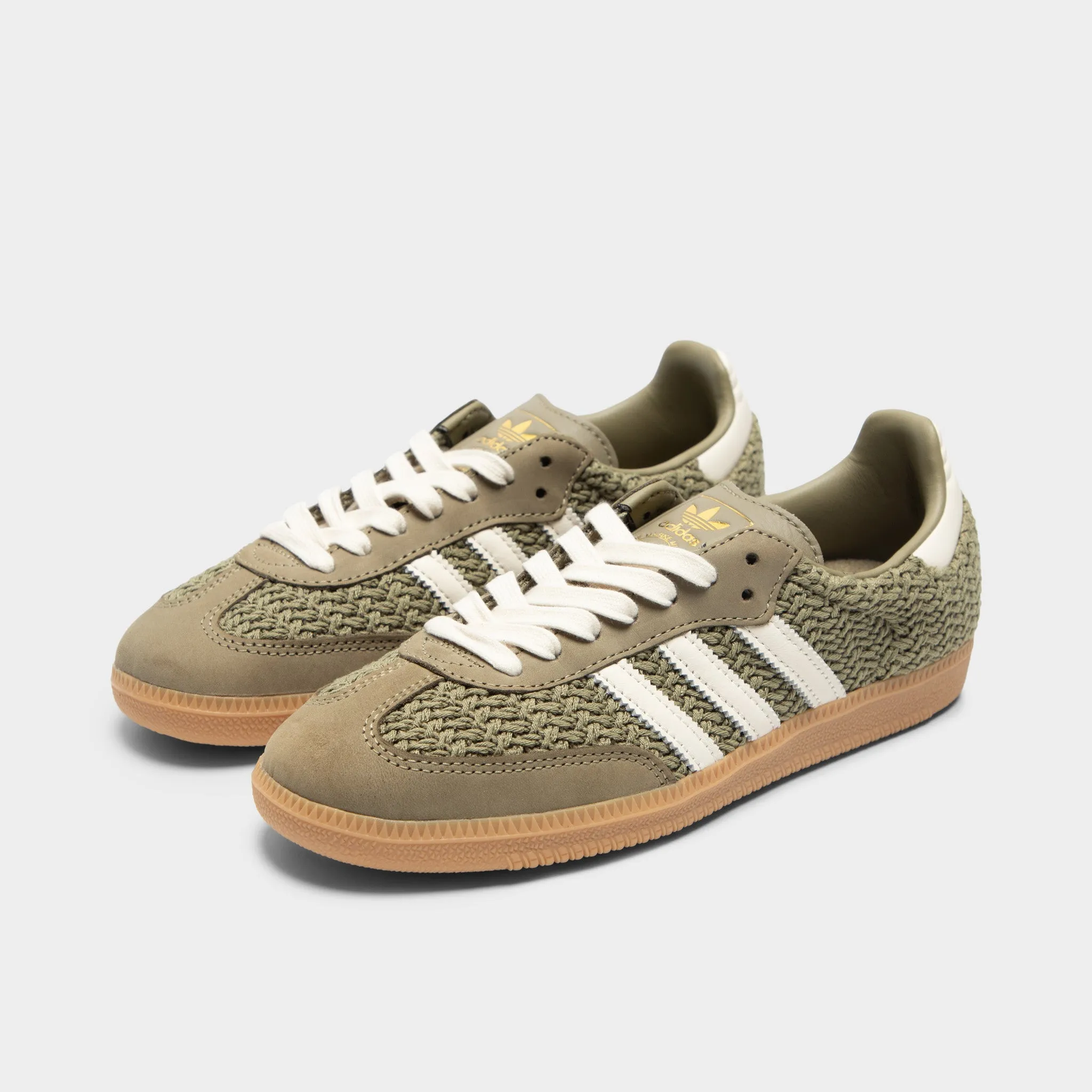 ResponsiveSole adidas Women's Samba OG Orbit Green / Cream White - Gum