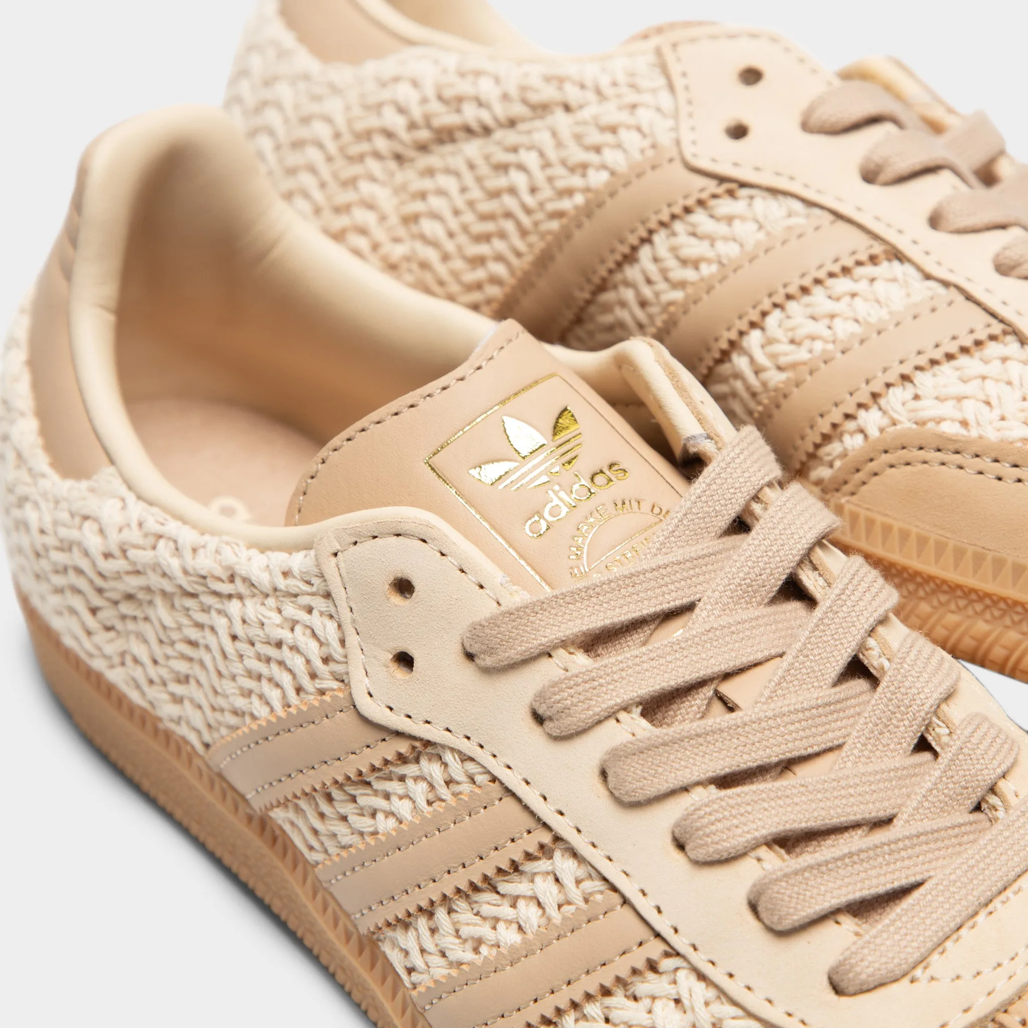 adidas Women's Samba OG Sand Strata / Magic Beige - Gum Everyday Gear