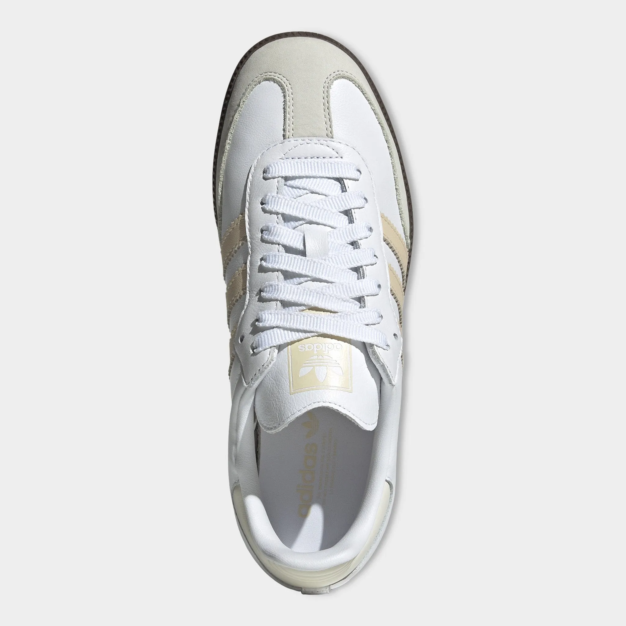 Breathable Form adidas Women's Samba OG White / Sandstorm - White