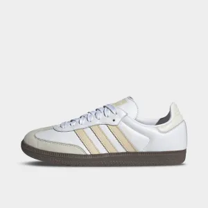 adidas Women's Samba OG White / Sandstorm - White Day Long Wear