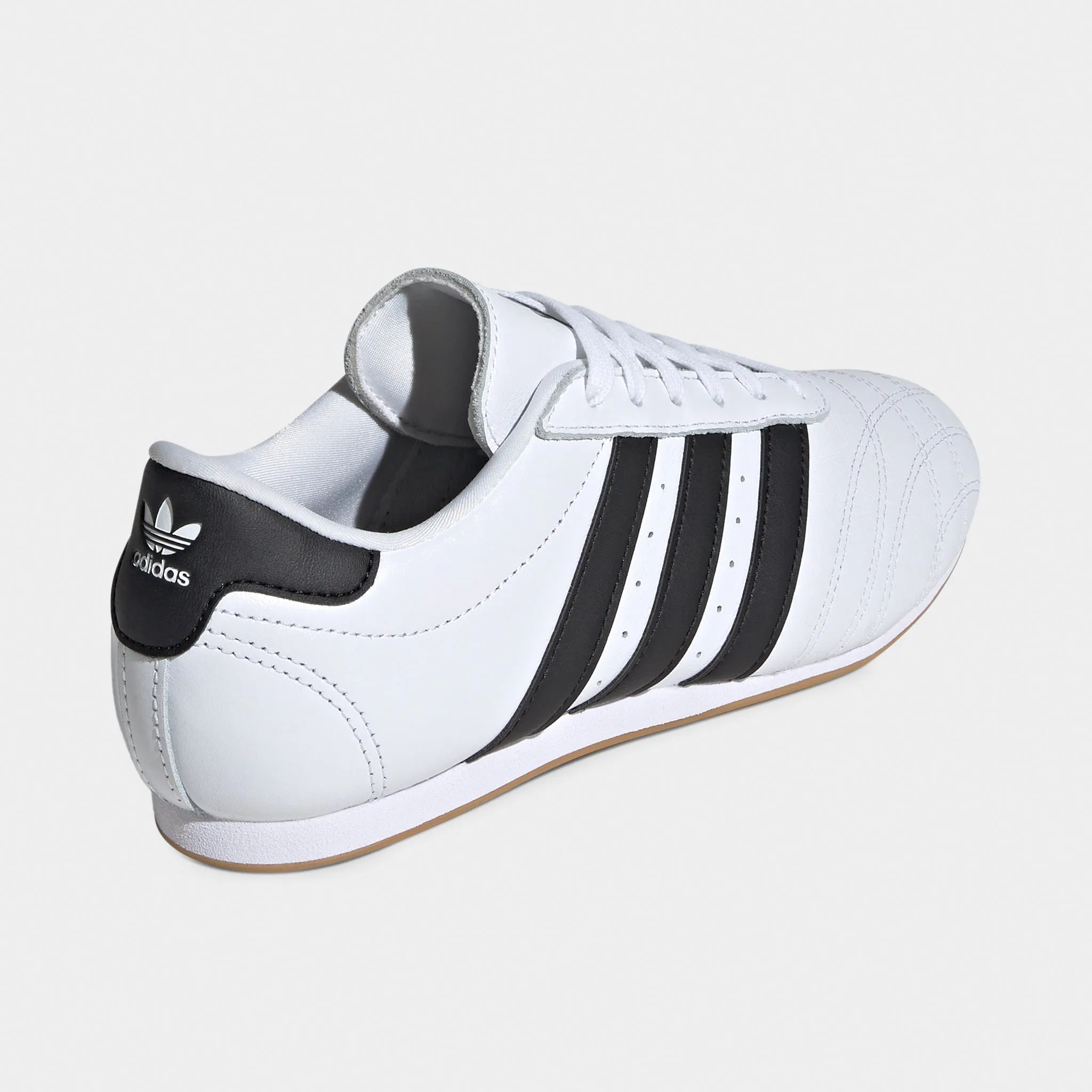 school students' loafers football boots adidas Women's Taekwondo Lace White / Black - Gum