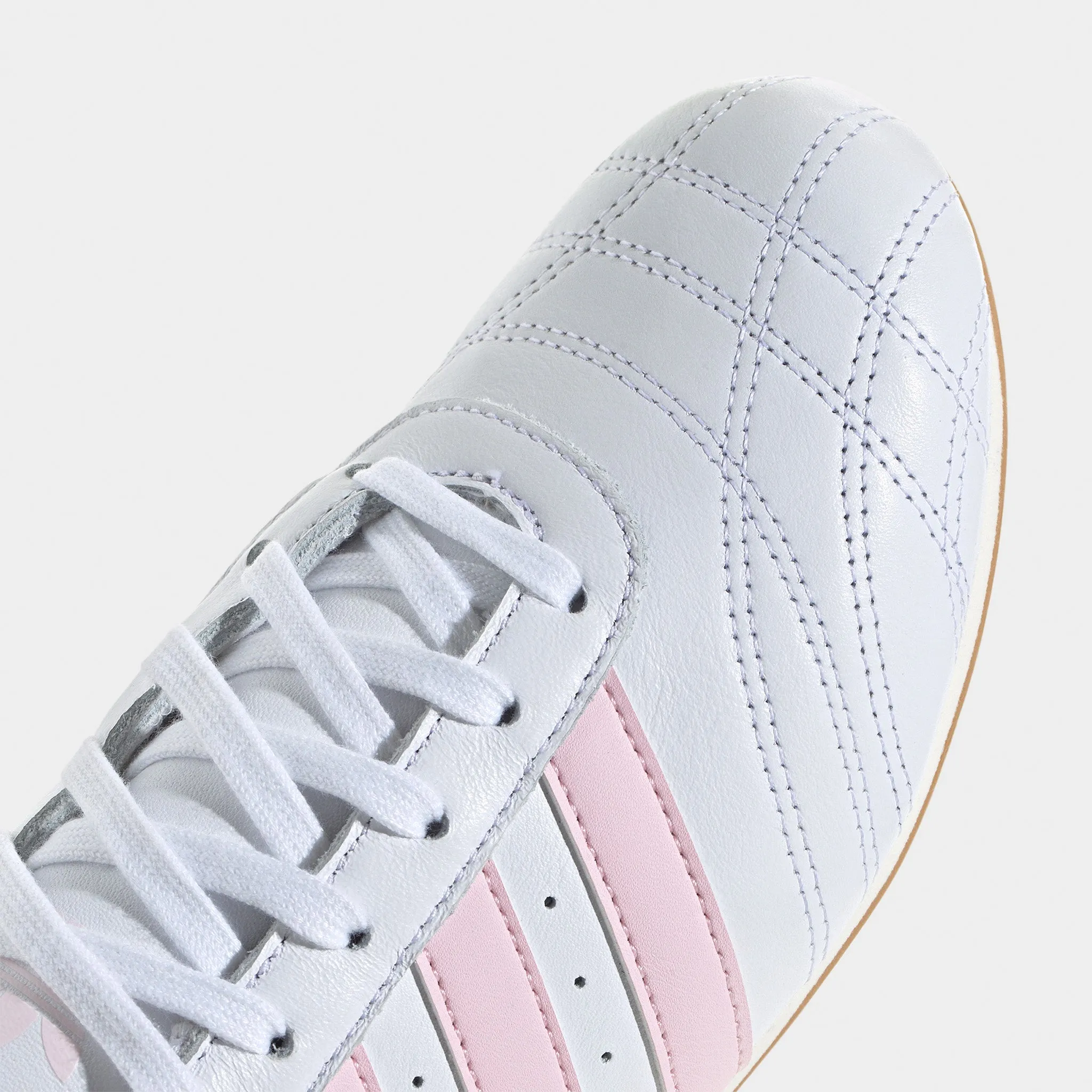 adidas Women's Taekwondo Lace White / Cloud Pink - Gum Secure Lace Lock Walking Sessions