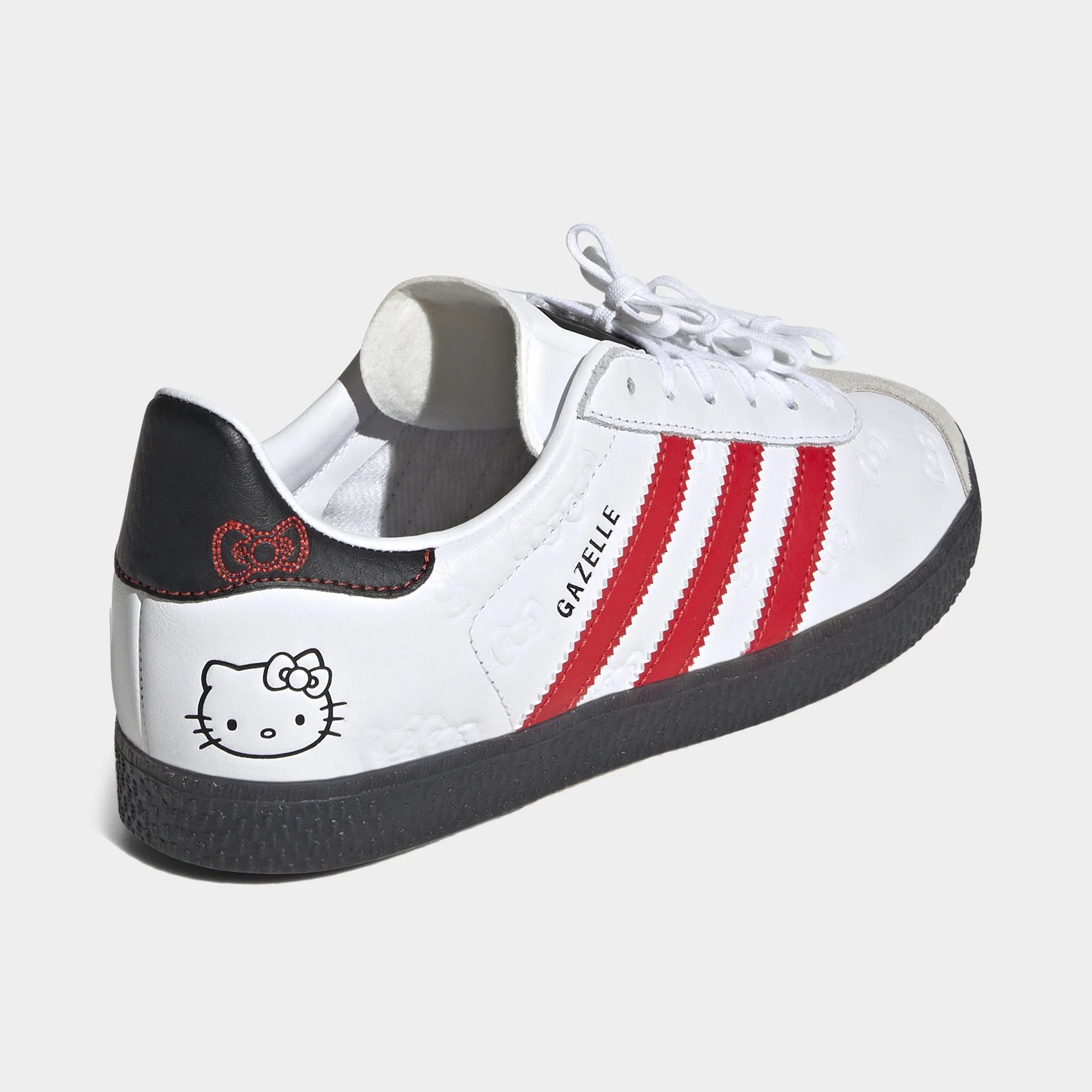 Shock Diffusing Heel adidas x Hello Kitty Juniors' Gazelle White / Red