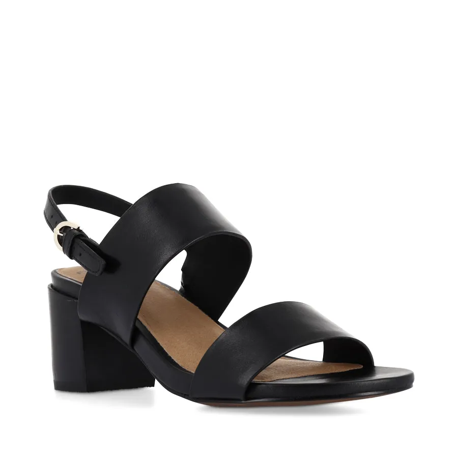 Street Calm Indoor Use CAMDEN - BLACK LEATHER