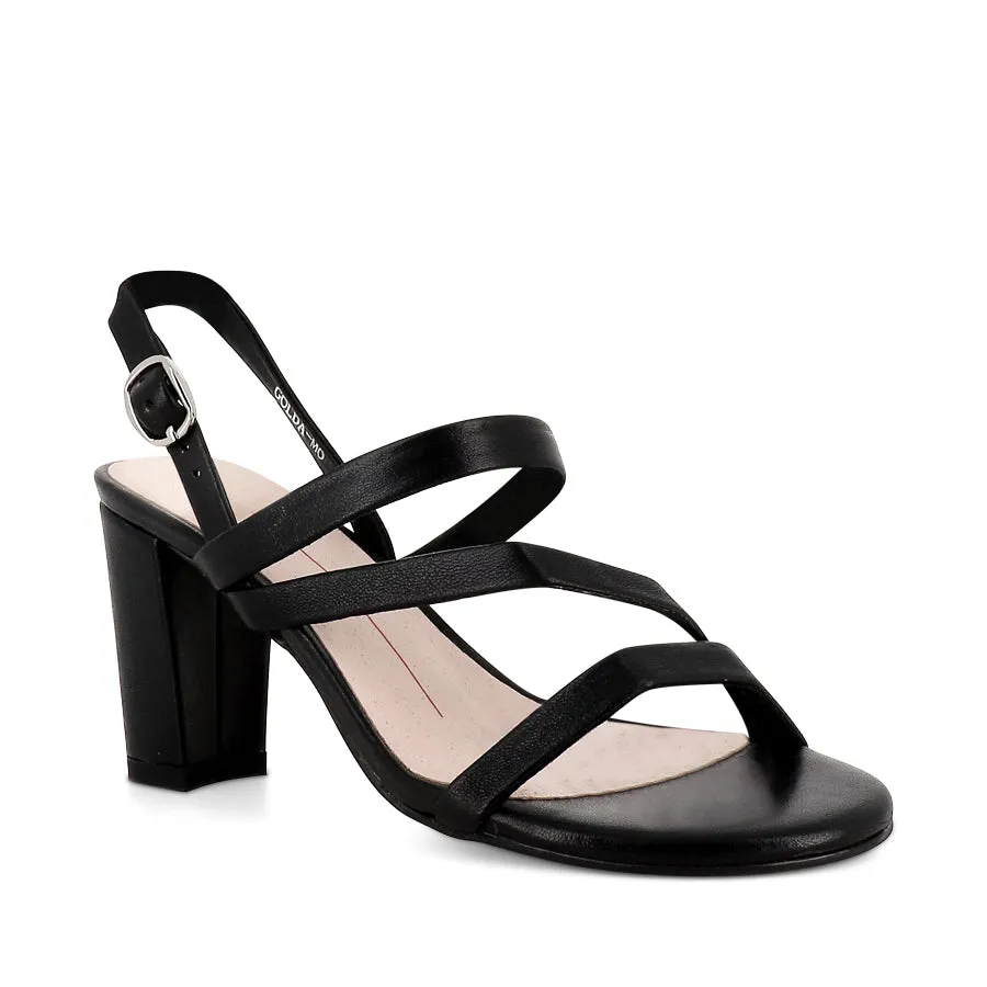 GOLDA - BLACK LEATHER Bloom Path