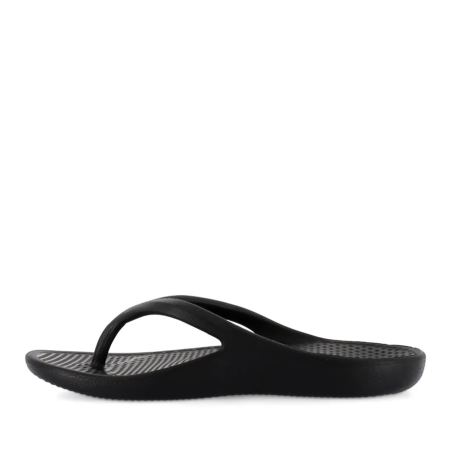 Casual Sandals for Men REBOUND ORTHOTIC THONGS - BLACK
