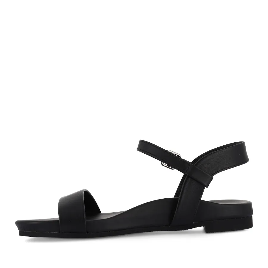Soft Hug Sleek Casual Shoes WILLOW - BLACK BLACK LEATHER