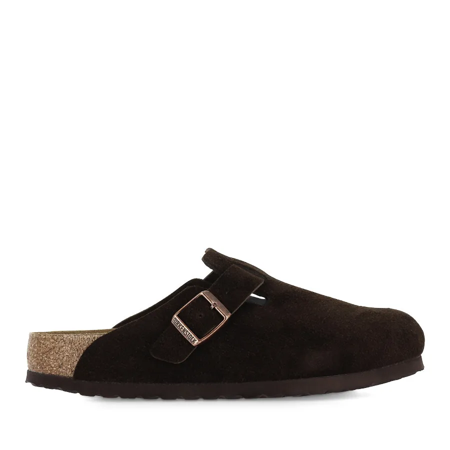 BOSTON SUEDE SFB - MOCCA SUEDE Animal Touch Style Meets Comfort Footwear
