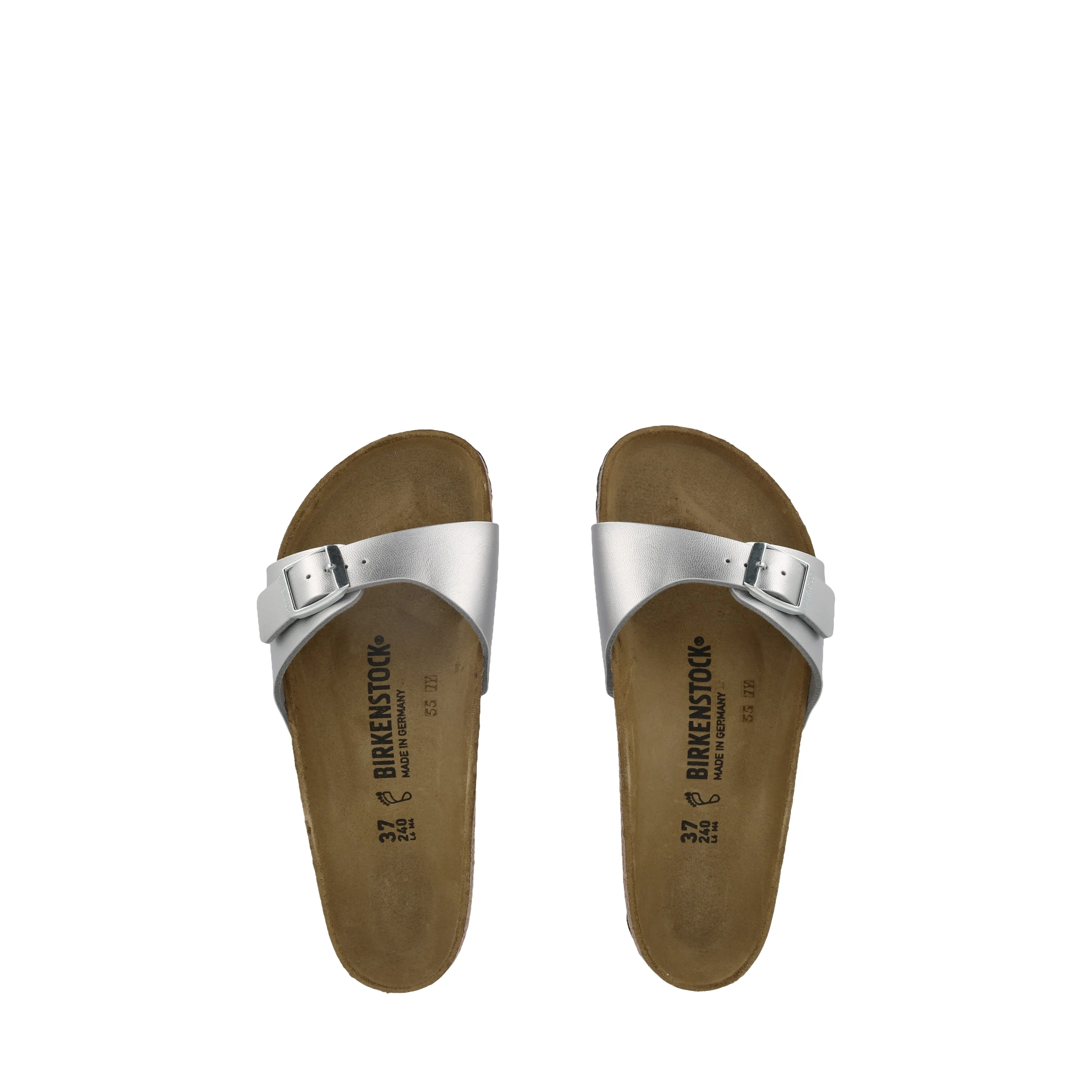 MADRID BIRKO-FLOR - SILVER Instant Comfort Fit Chill Slip