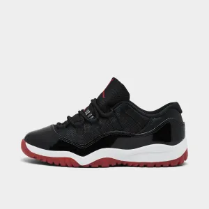 Jordan 11 Retro Low PS Black / Varsity Red - White Indoor All-Terrain Shoes