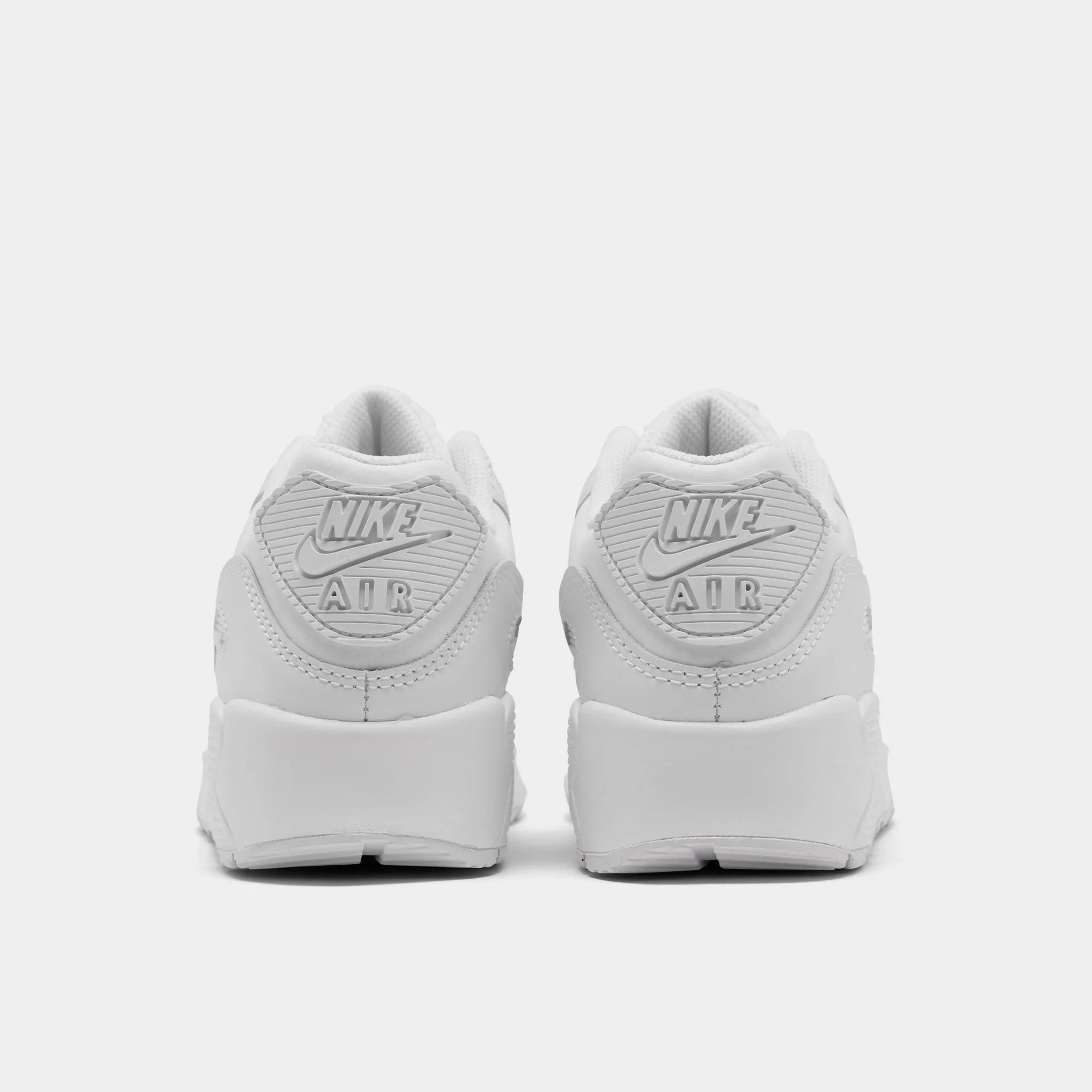 Nike Air Max 90 LTR GS White / White - Metallic Silver Comfort seekers Street Outfit