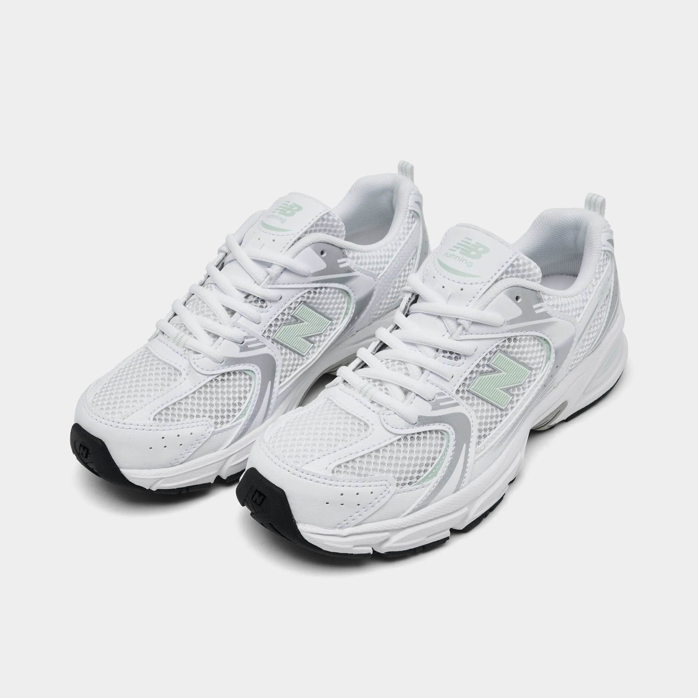 Push Harder New Balance Juniors' 530 White / Silver