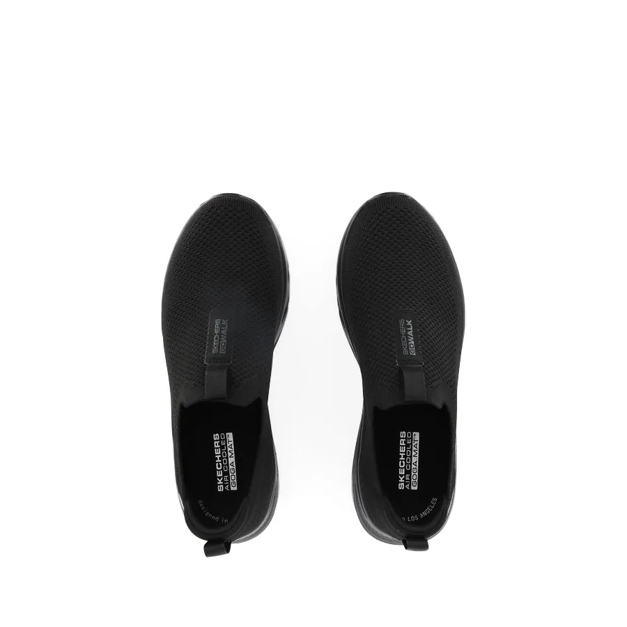 GO WALK 7 (M) - BLACK BLACK All-Season Wear Torsional Rigidity Plate