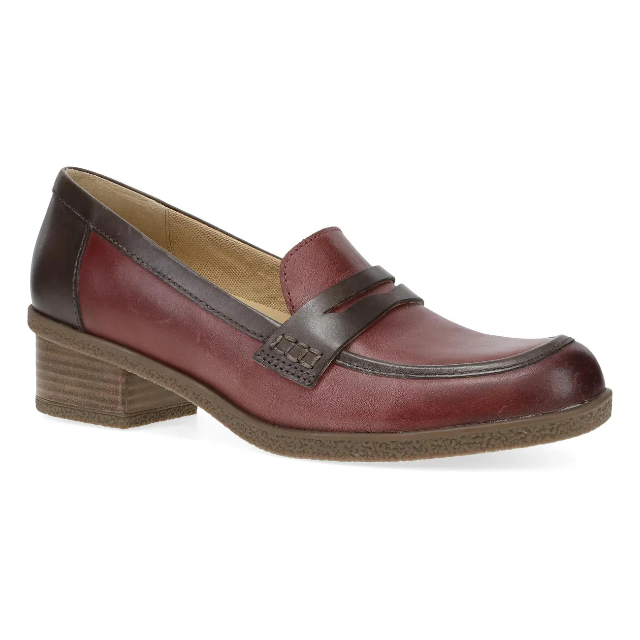 DANSKO DANICA - PLUM & CHOCOLATE heel cup