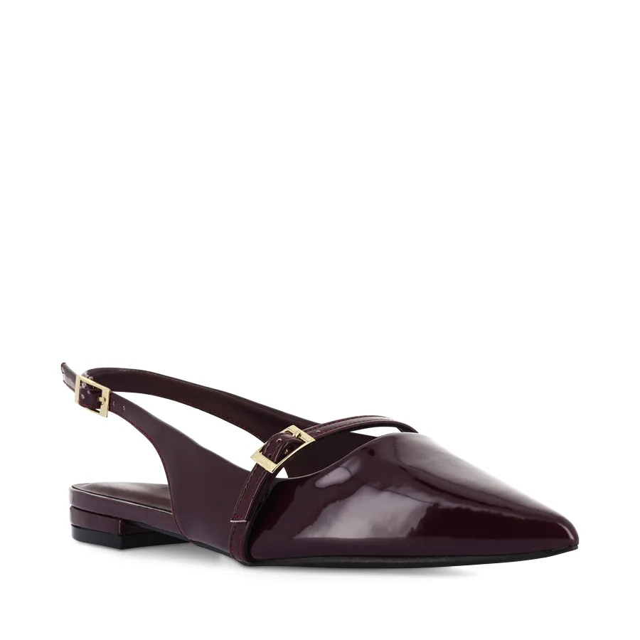 ILIE - MULBERRY PATENT Cozy Feel