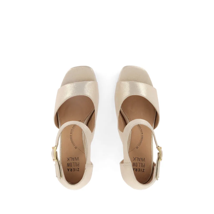 Light Design Timeless Appeal IRUNN W - PALE GOLD SHIMMER LEATHER