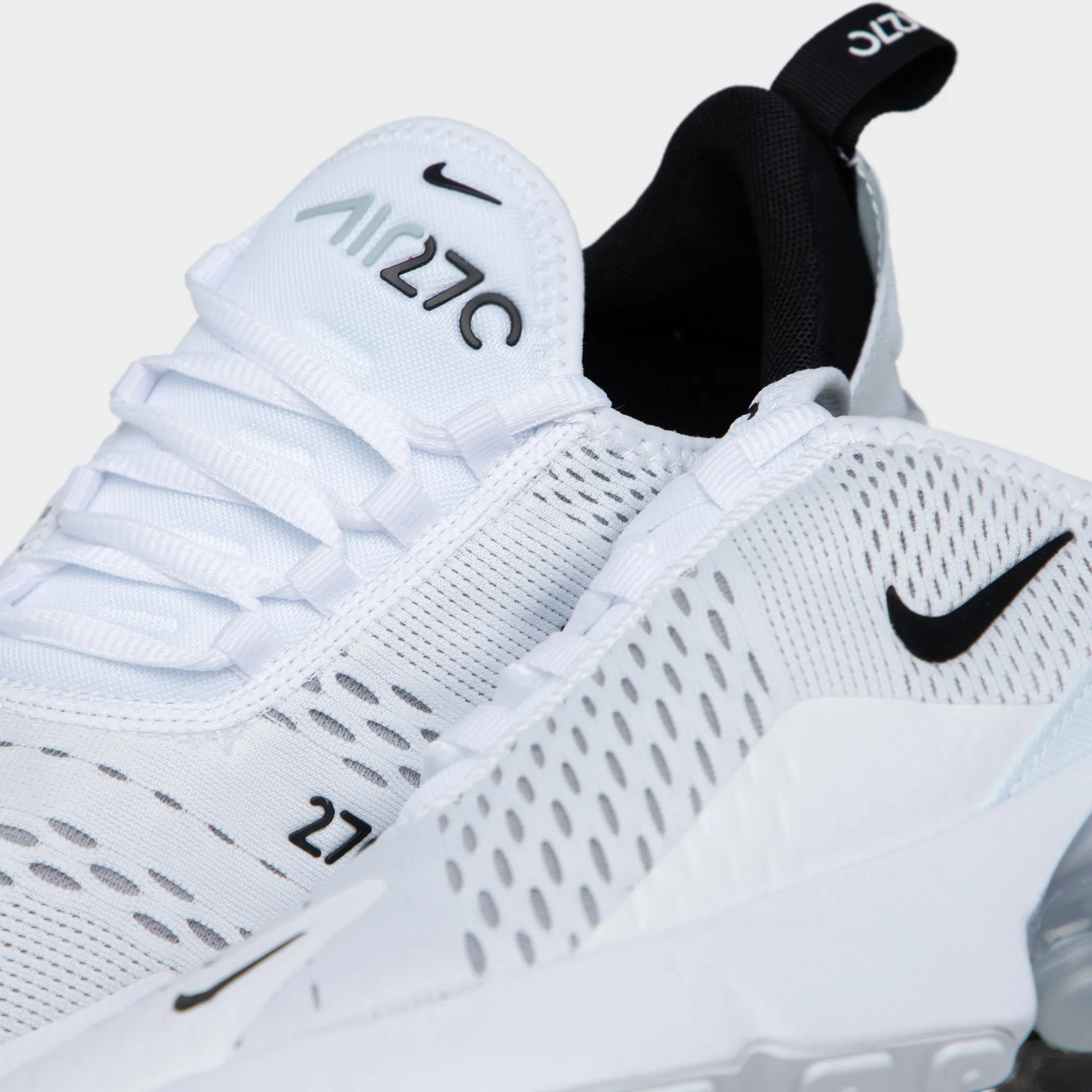 Nike Air Max 270 White / Black - White Walk Tech Elevated traction