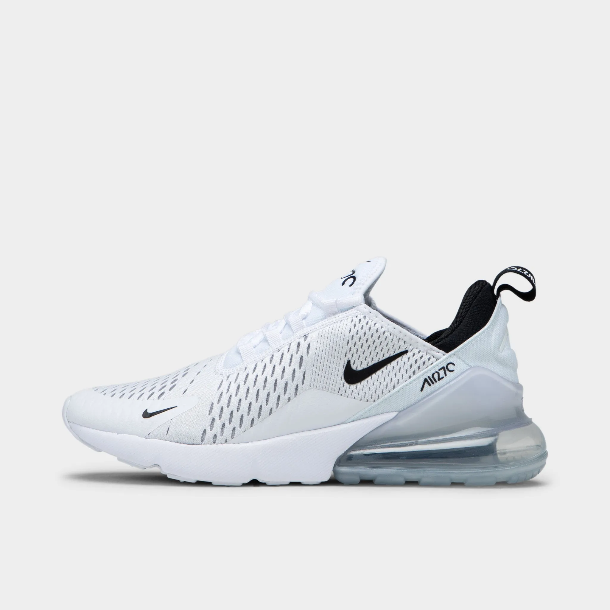 Nike Air Max 270 White / Black - White Foot Cushion Flexible TPU Shank