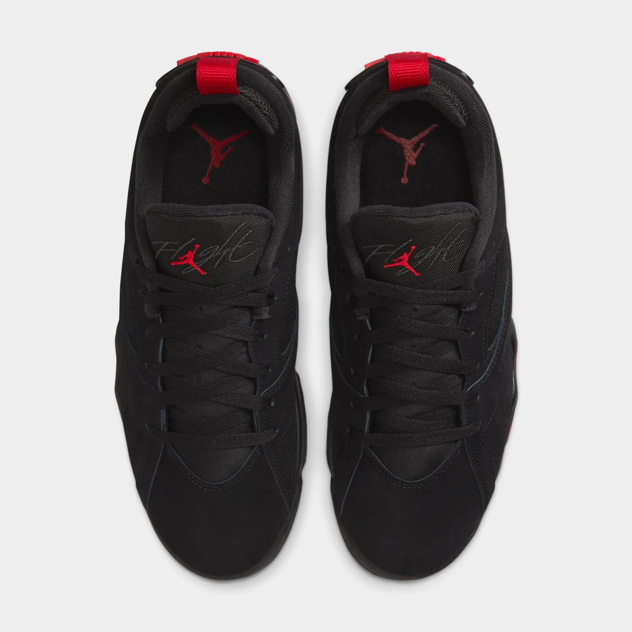 Air Jordan 7 RM Black / Gym Red - Anthracite Soft Design Minimalist Stitching