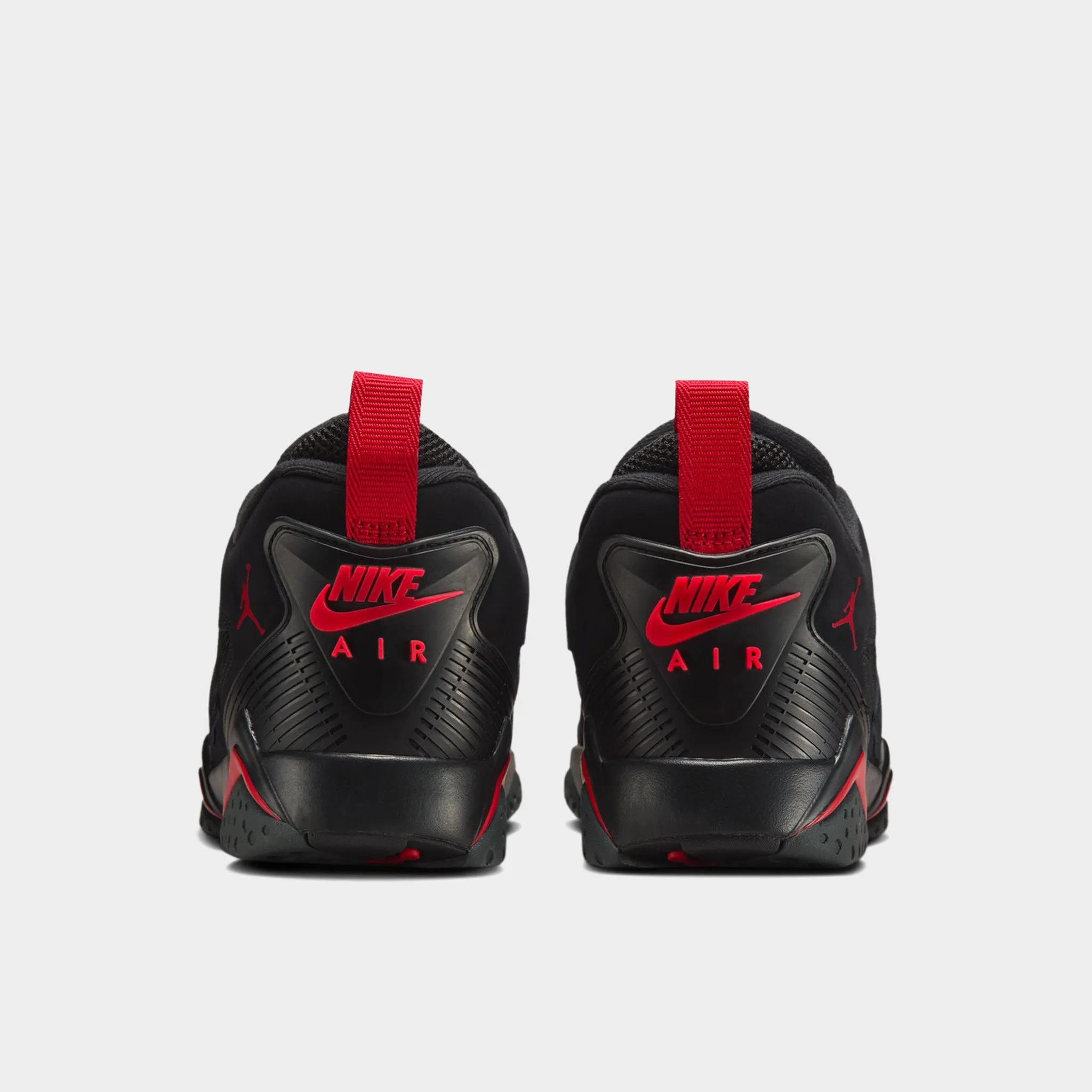 Air Jordan 7 RM Black / Gym Red - Anthracite Slip Resistant Grooves