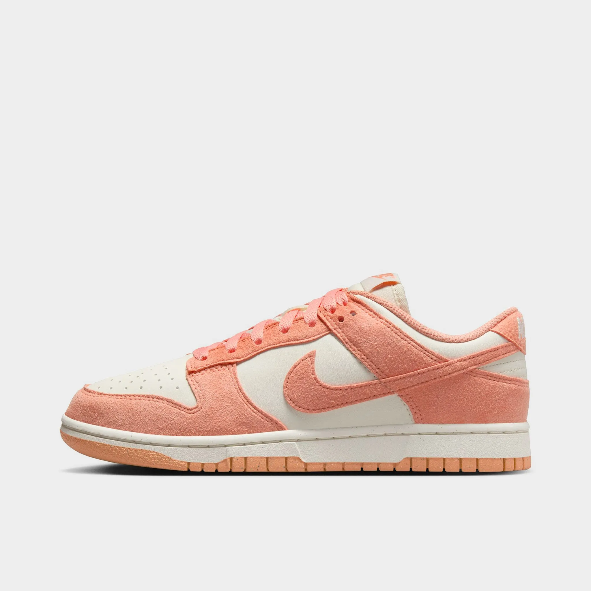 Nike Women's Dunk Low Soft Pearl / Apricot Agate - White Anti microbial All Surface Grip