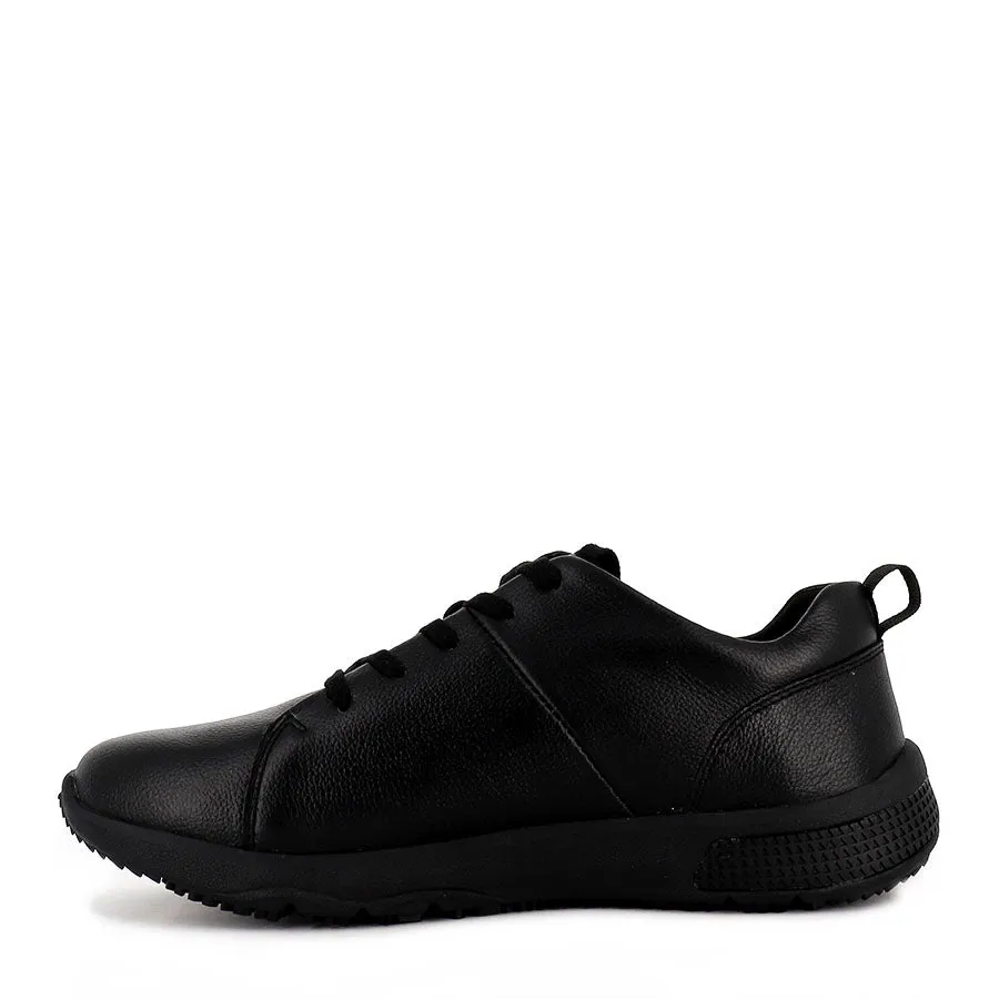 DECKER - BLACK BLACK LEATHER Clean Line Support Foam