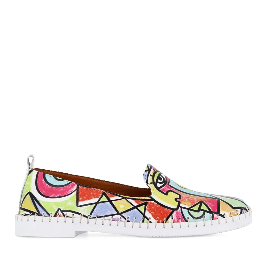 Vintage Mood High-Quality Craft AIRLIE - PICASSO PRINT LEATHER