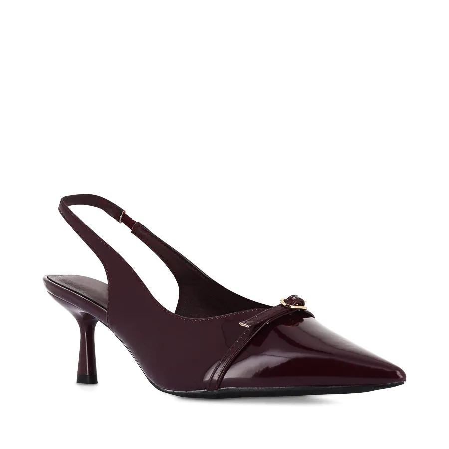KADENCE - MULBERRY PATENT Effortless Fashion