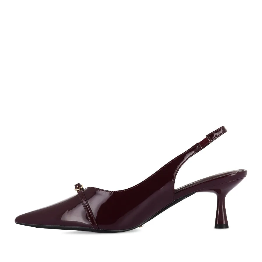 KADENCE - MULBERRY PATENT Non Slip