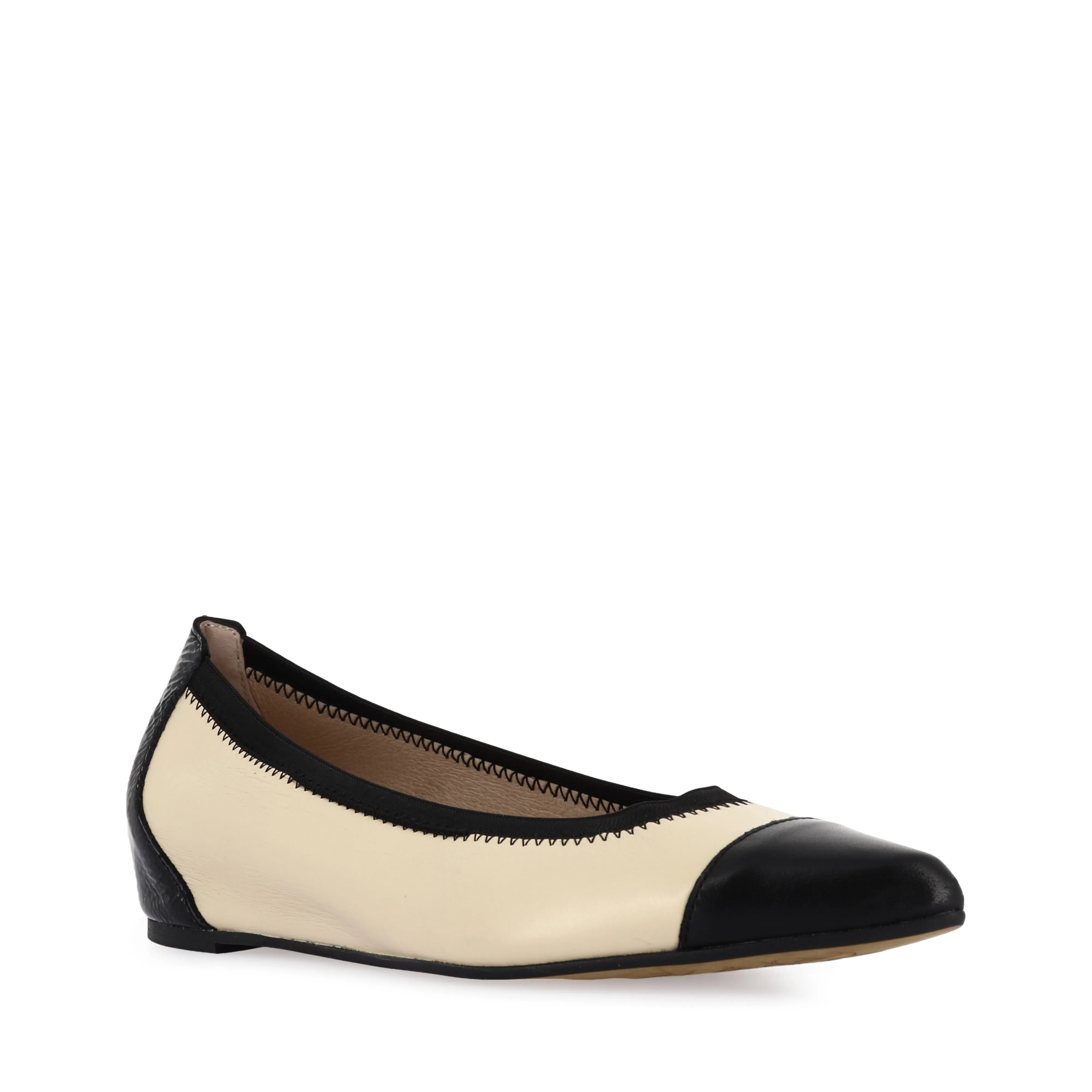 Easy Wear Footwear AISHA A-3803 - BLACK/NATURAL LEATHER MULTI