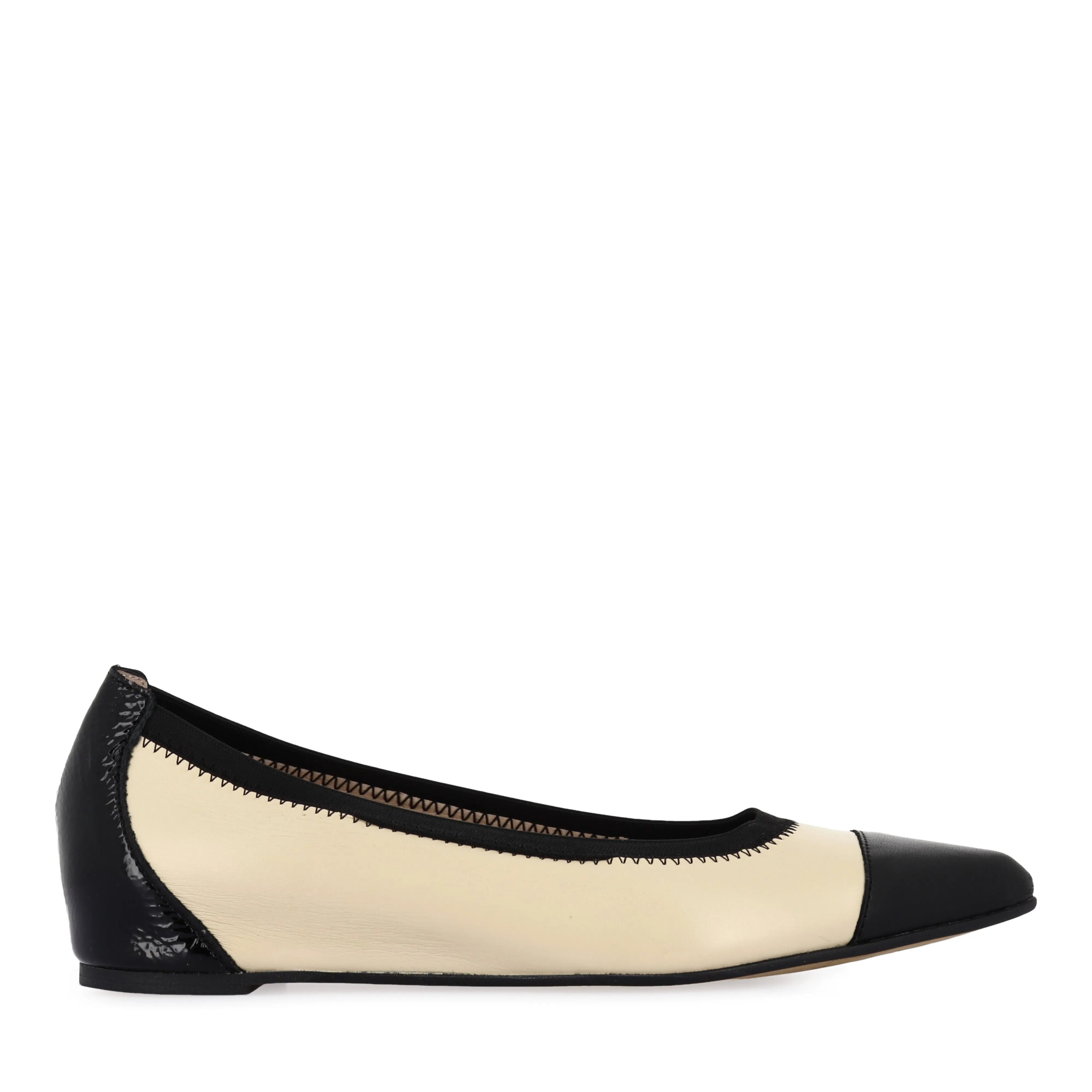 Market Glow AISHA A-3803 - BLACK/NATURAL LEATHER MULTI
