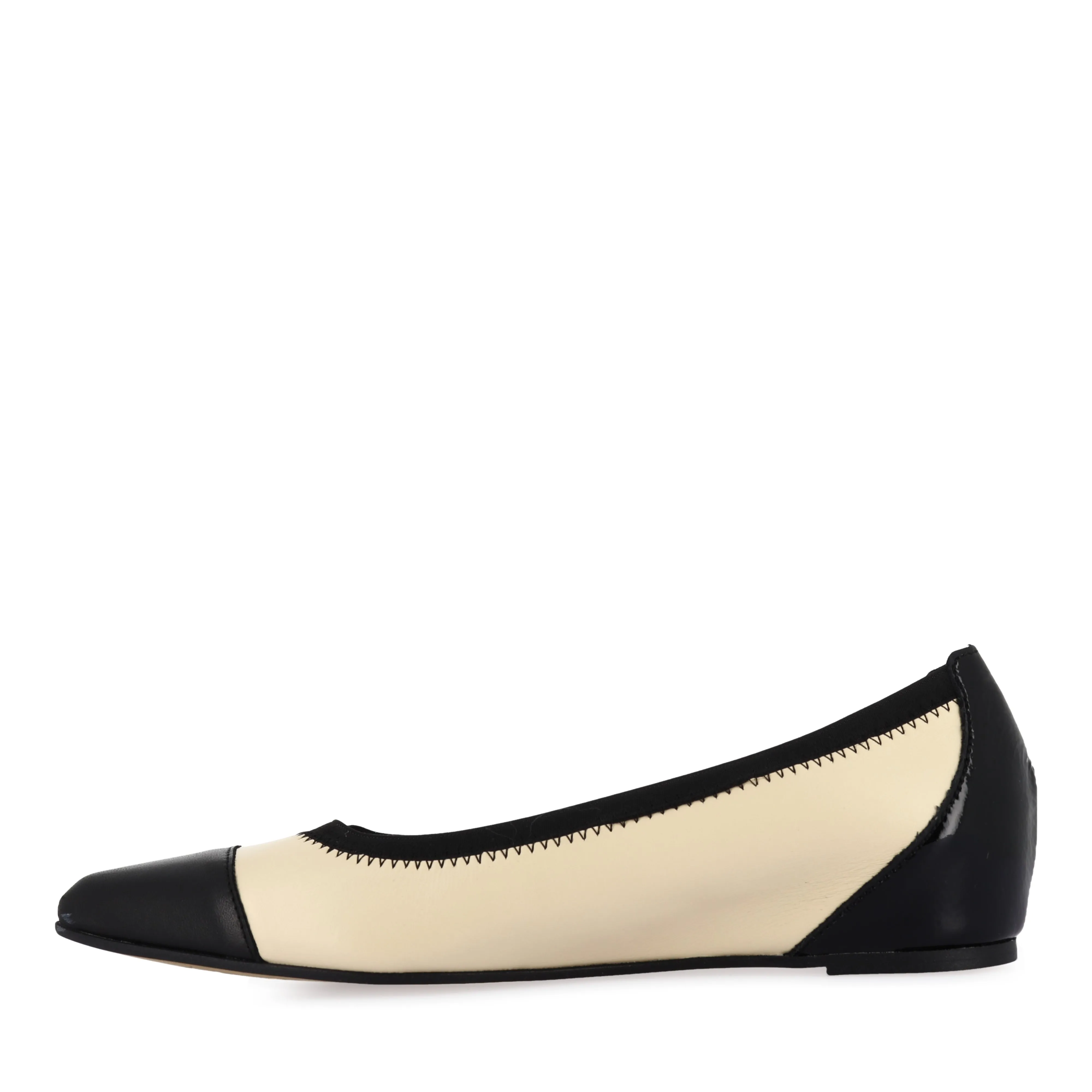 Joy Step Velcro Closure AISHA A-3803 - BLACK/NATURAL LEATHER MULTI