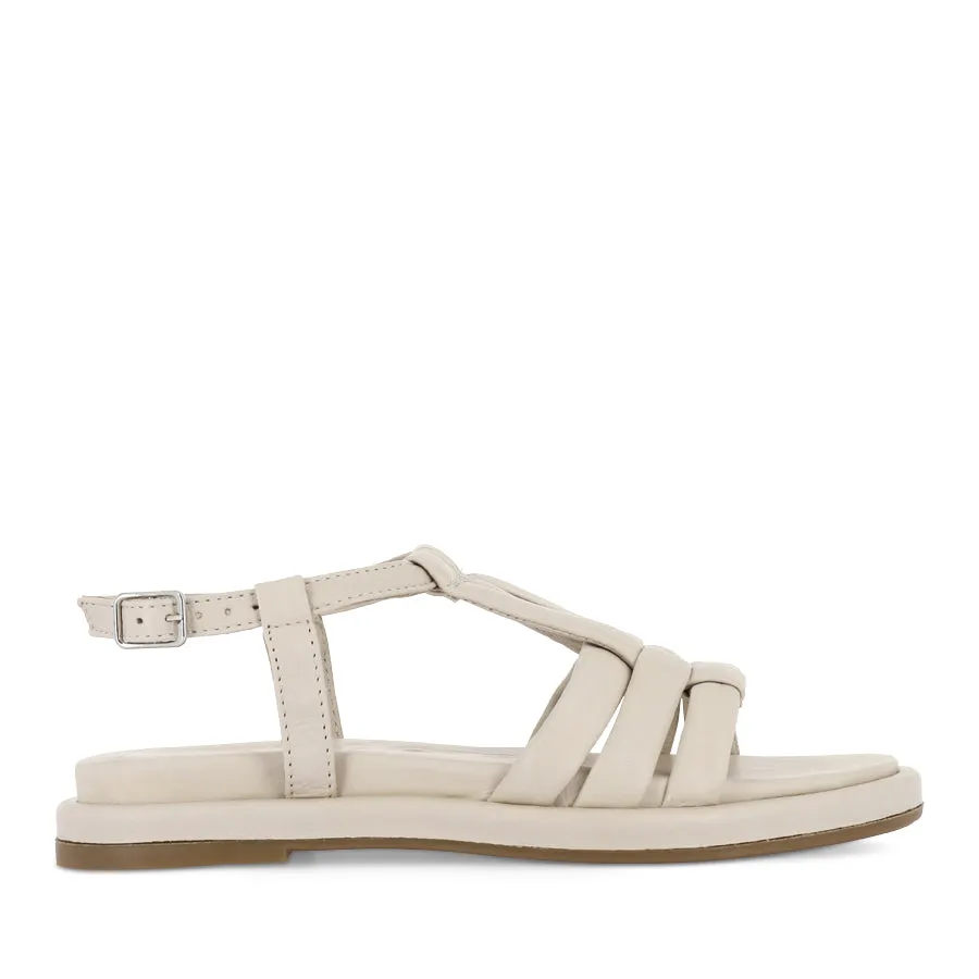 Comfortable Casual Shoes Sports Wear ALAYA A-3302 - WHITE LEATHER