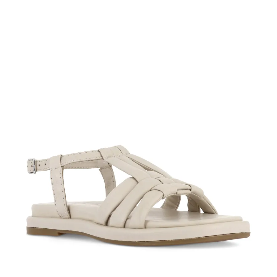 ALAYA A-3302 - WHITE LEATHER Comfy lining