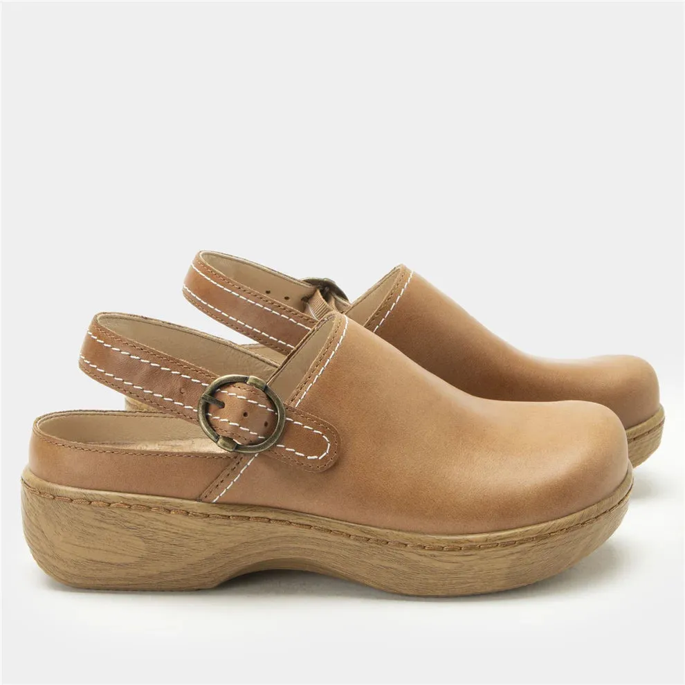 Brave Walk Comfort toe ALEGRIA OLIE RANCHO - LIGHT BROWN